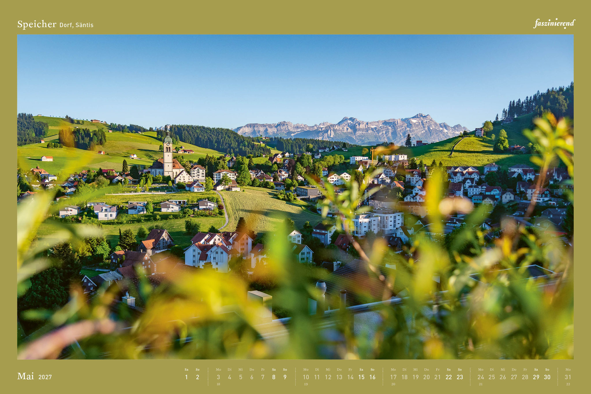 Wandkalender Kalender 2027 Speicher