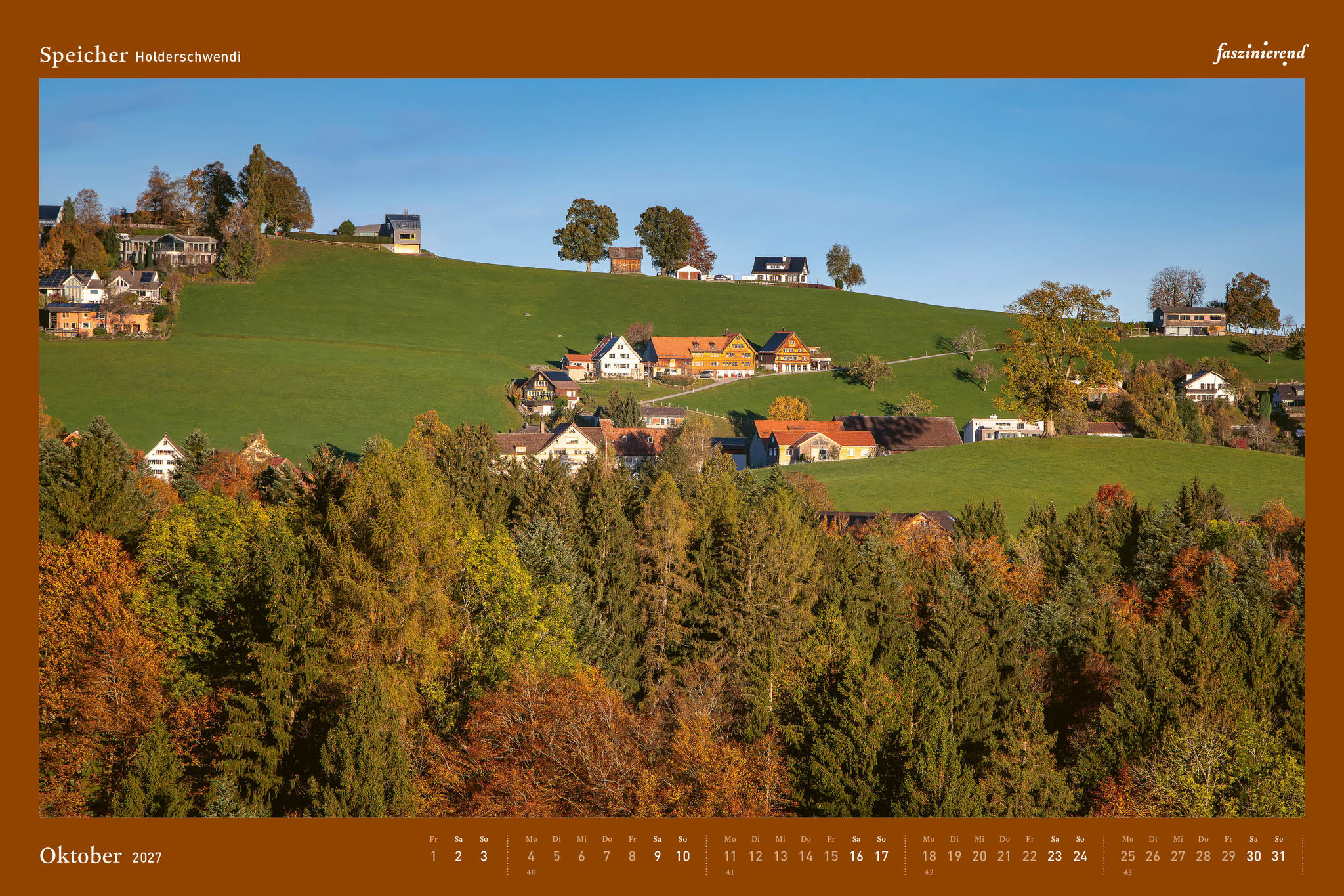 Wandkalender Kalender 2027 Speicher