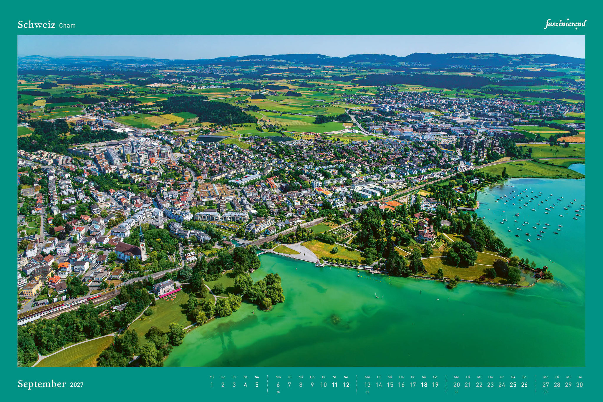 Wandkalender Kalender 2027 Schweiz