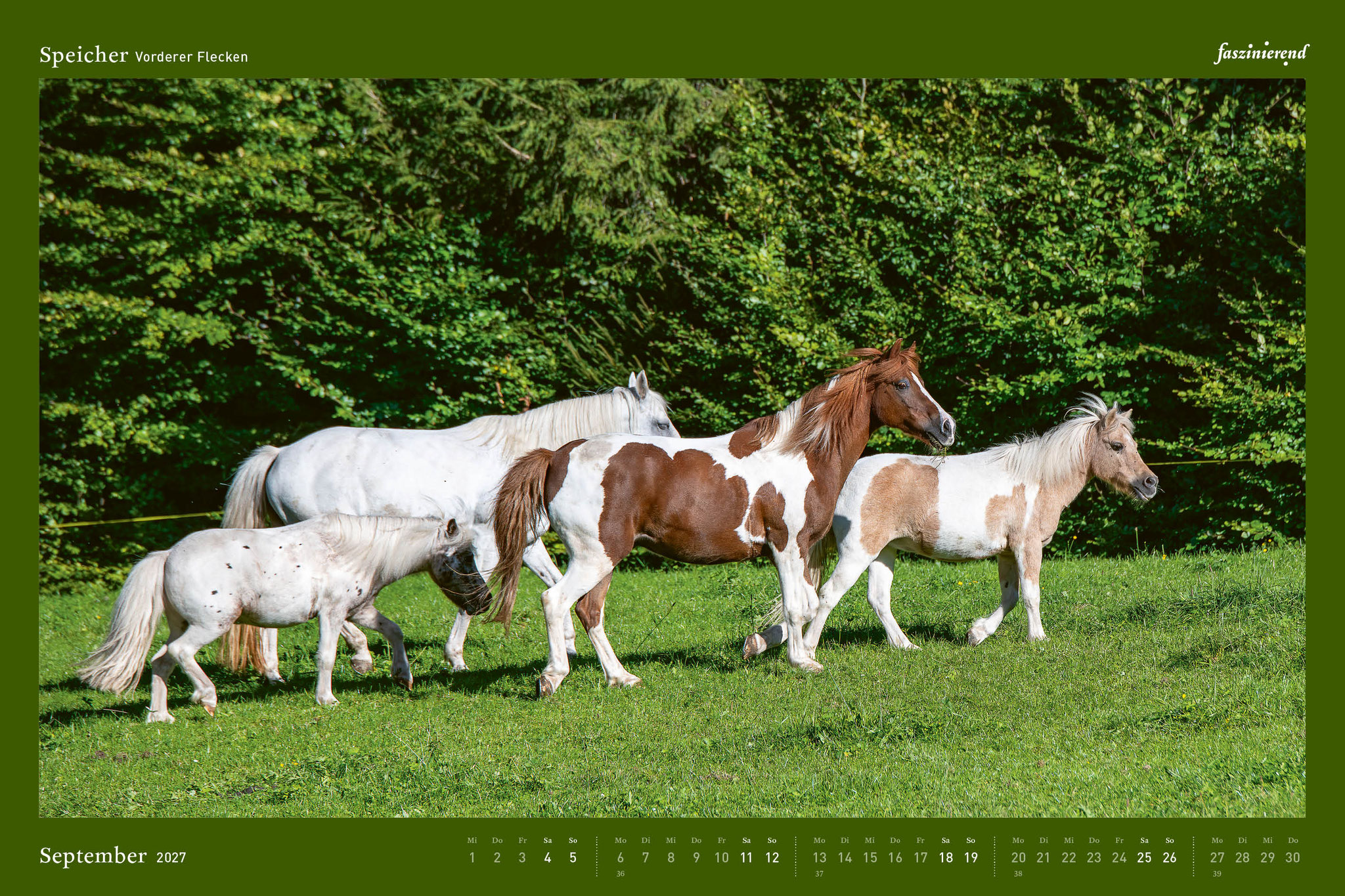 Wandkalender Kalender 2027 Speicher
