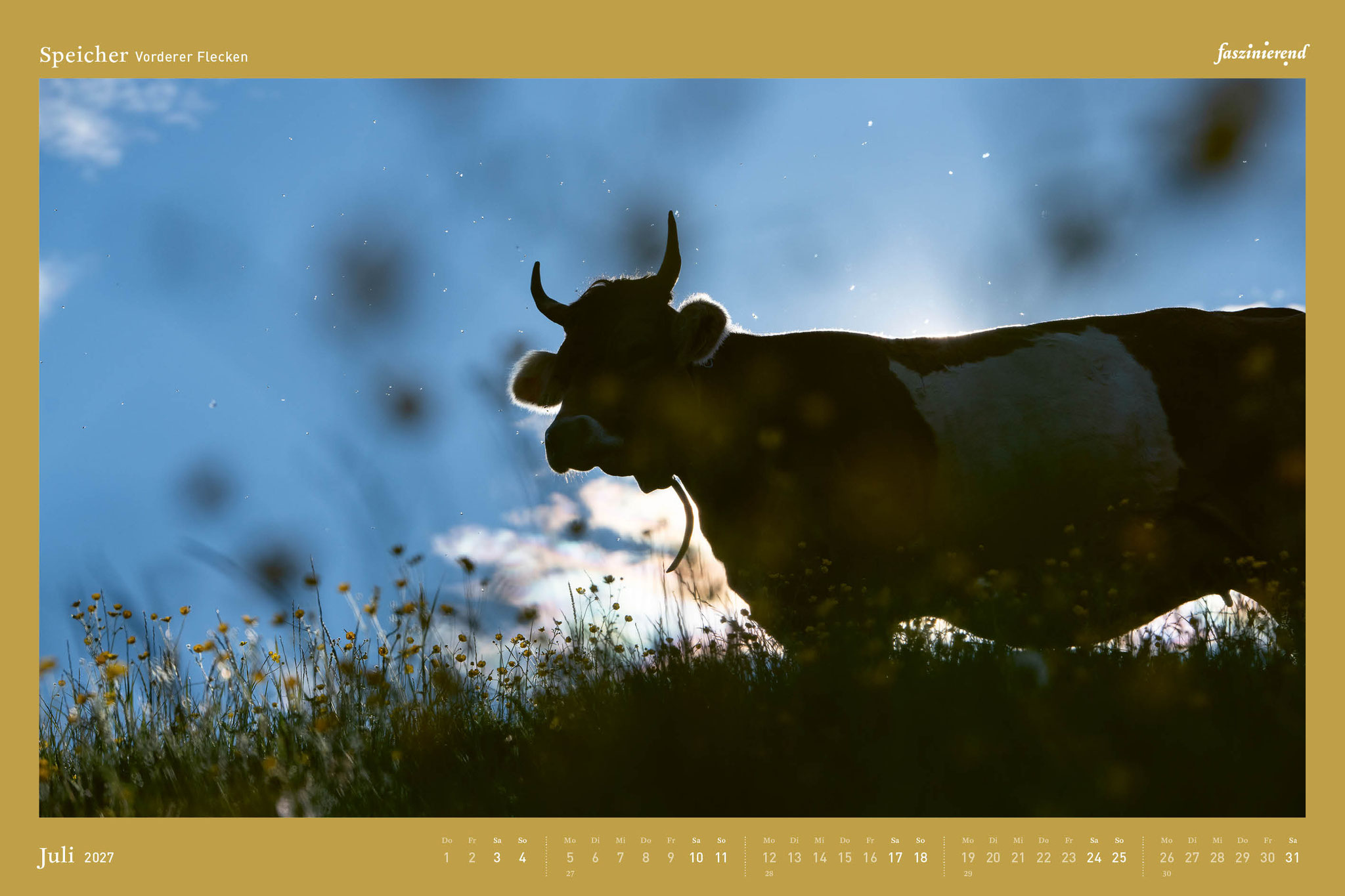Wandkalender Kalender 2027 Speicher