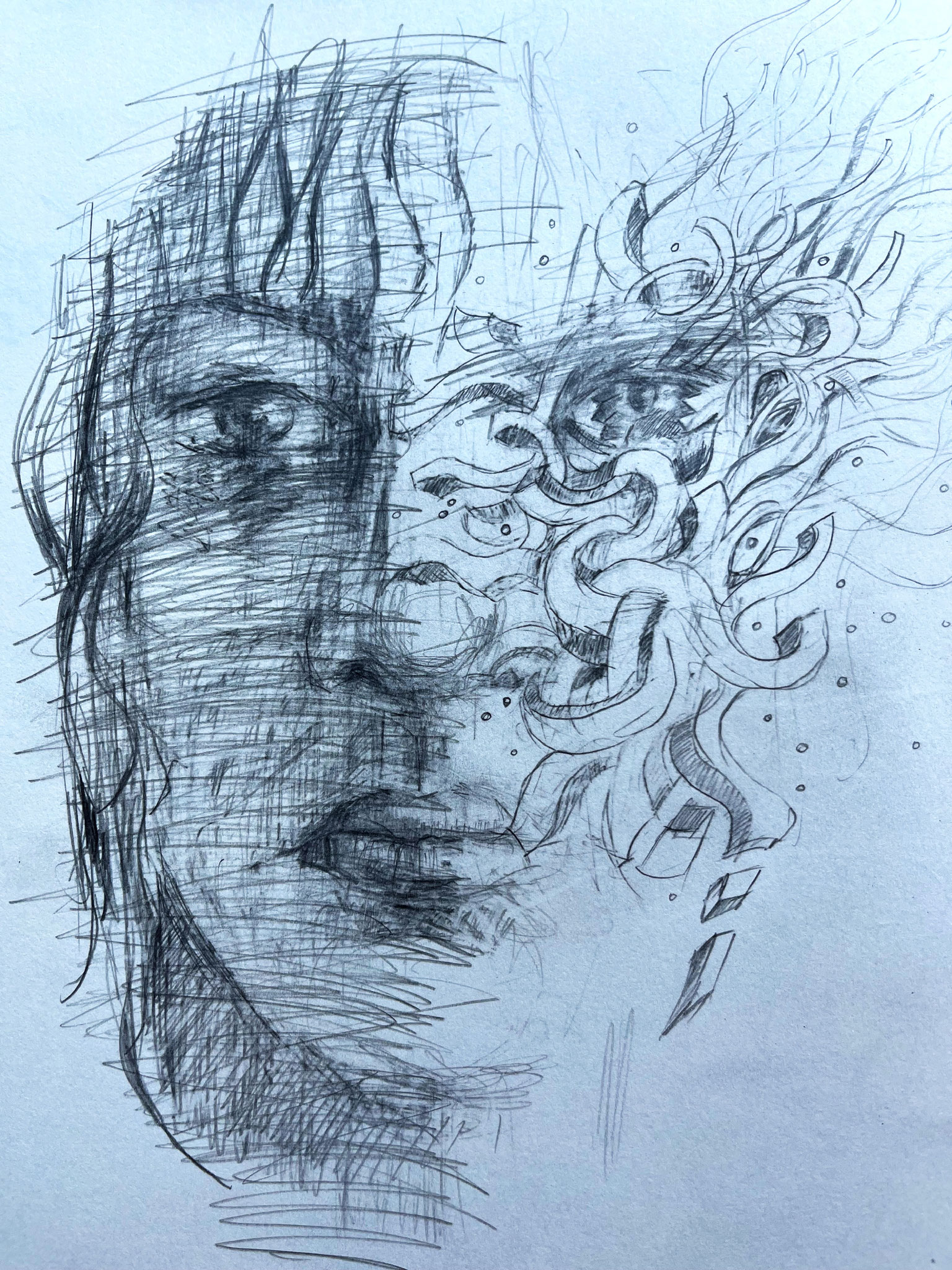anthropomorph, 2013, sketch