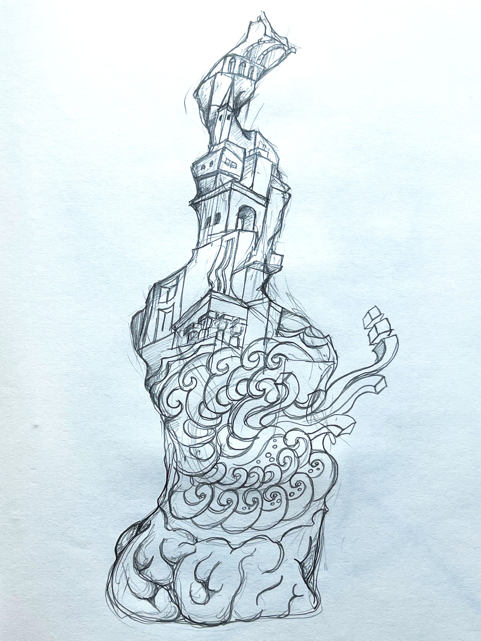 babelcake, 2013, sketch
