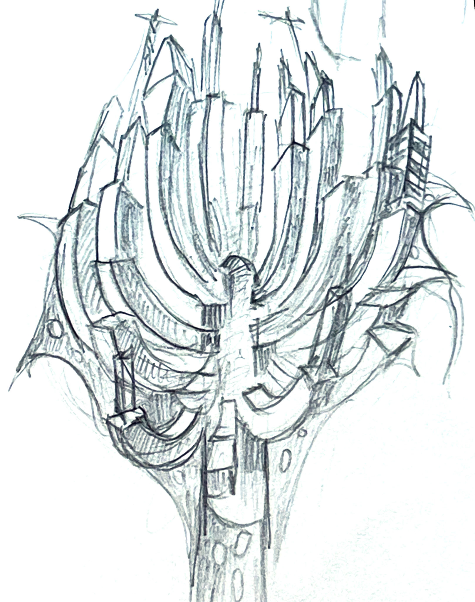 Gedanken/thoughts, 2013, sketch