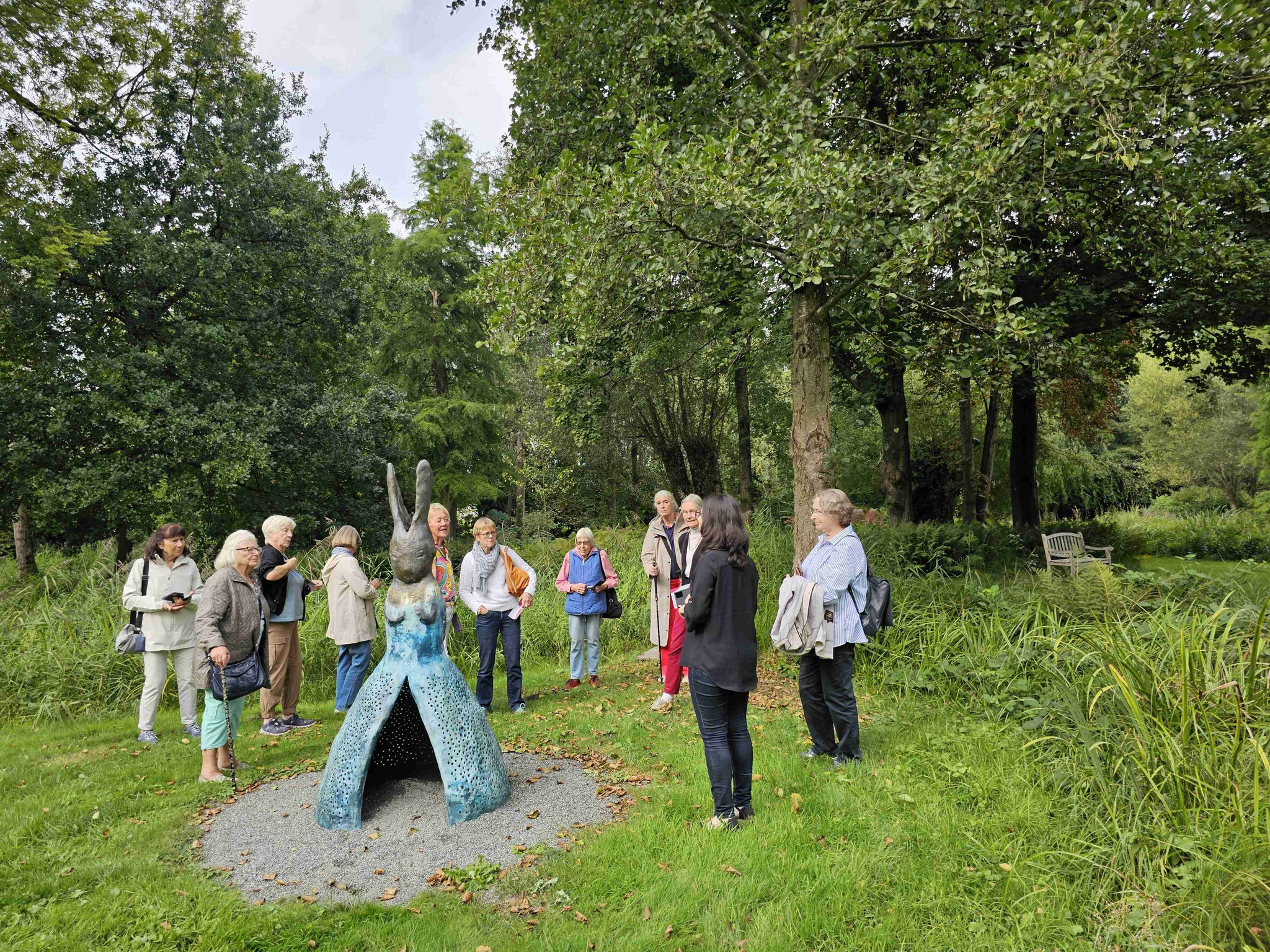 Hasenskulptur