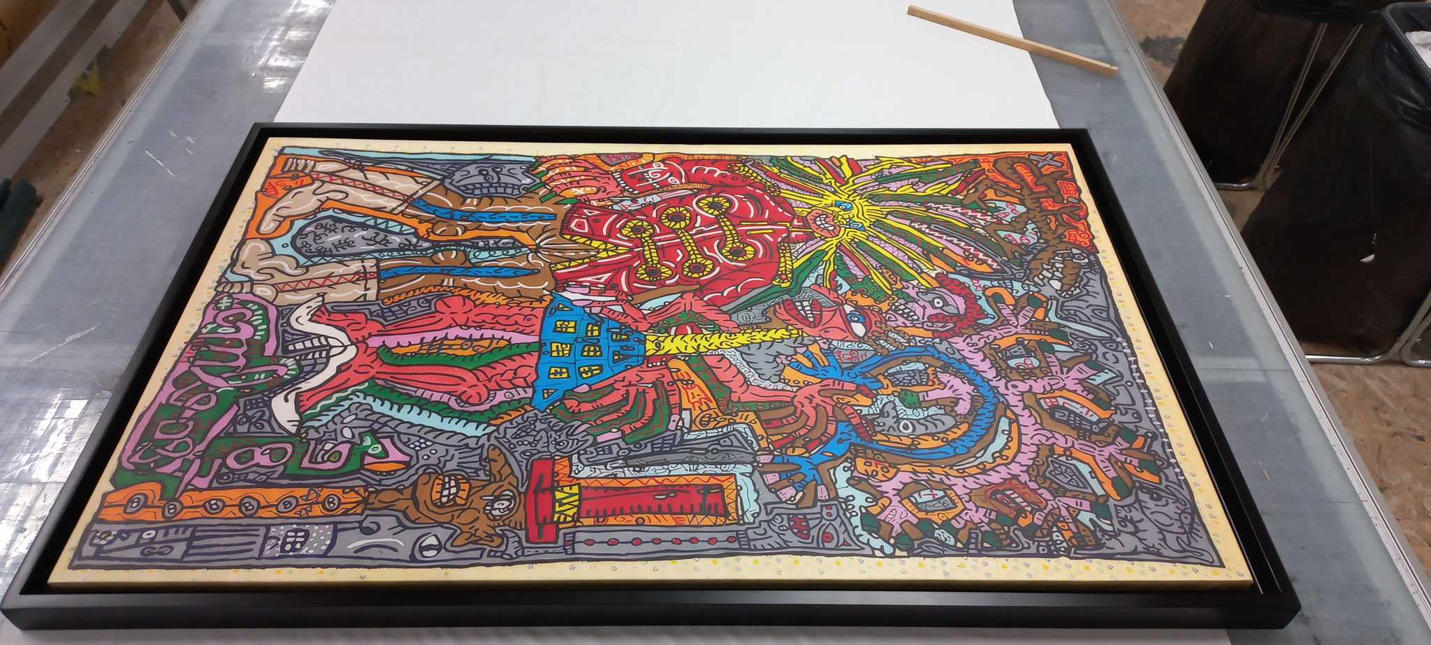 Impression sur toile canvas sur cadre US