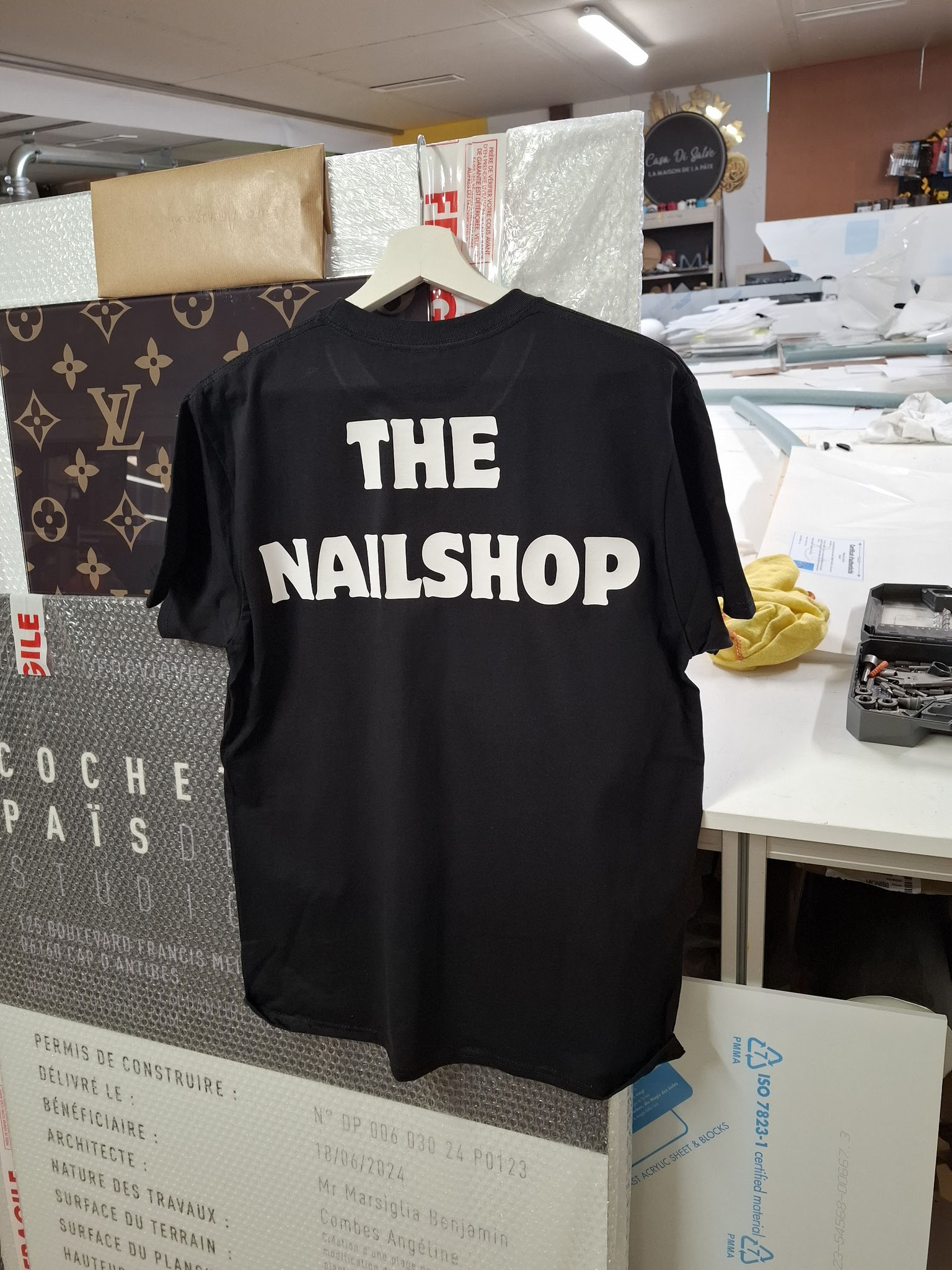Pose de flex sur T-Shirt
