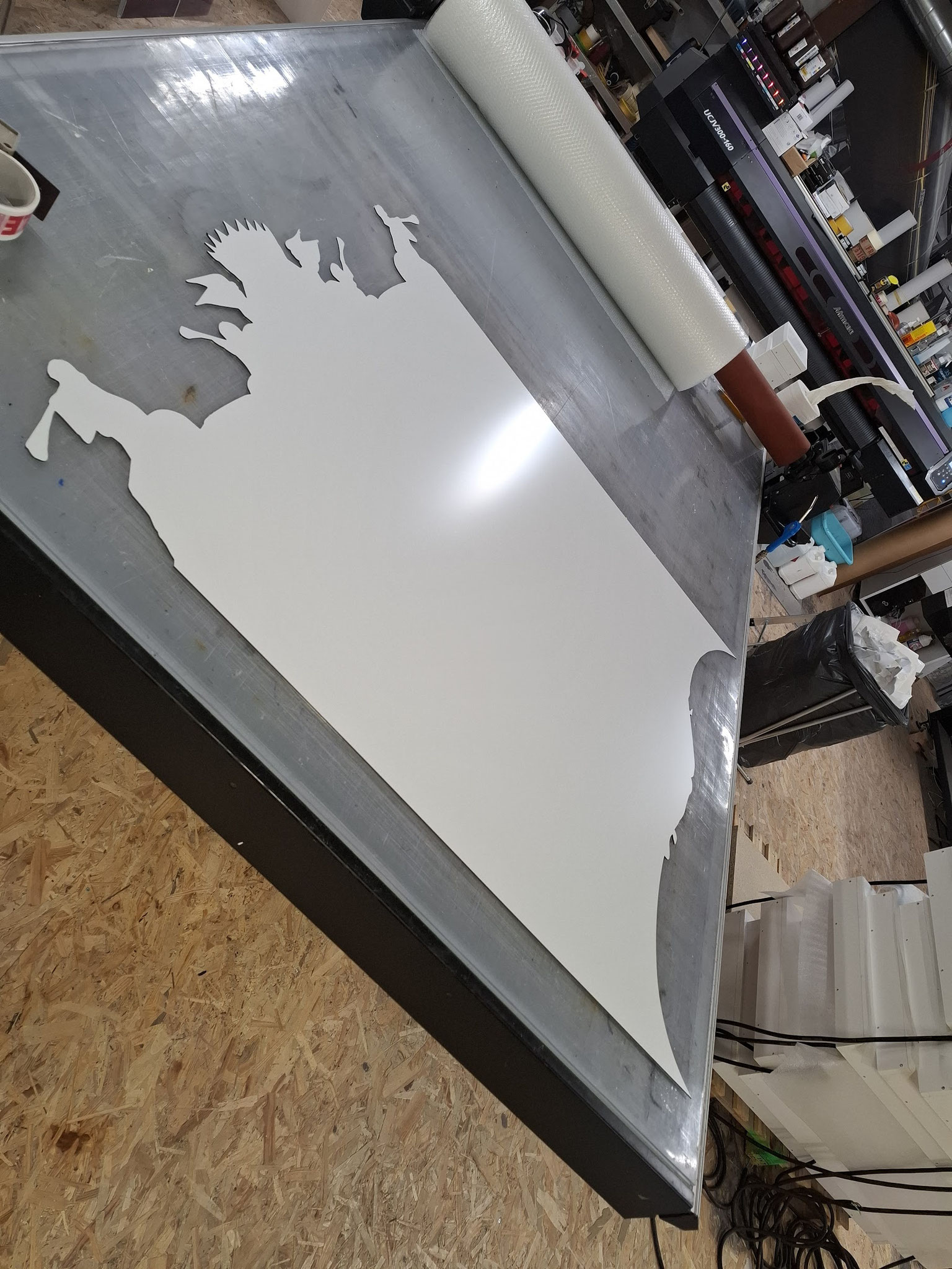 Usinage et impression sur dibond