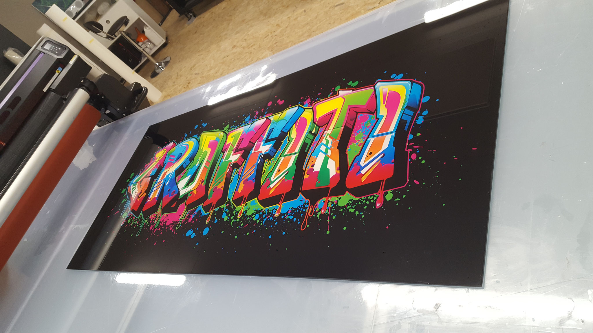 Impression sur plexiglass
