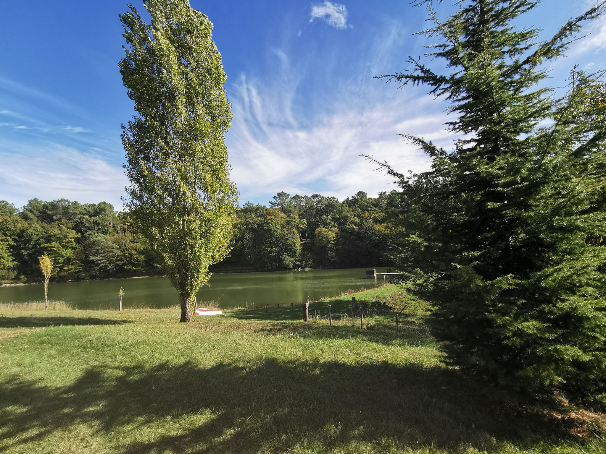 Paysage de 25 hectares privés