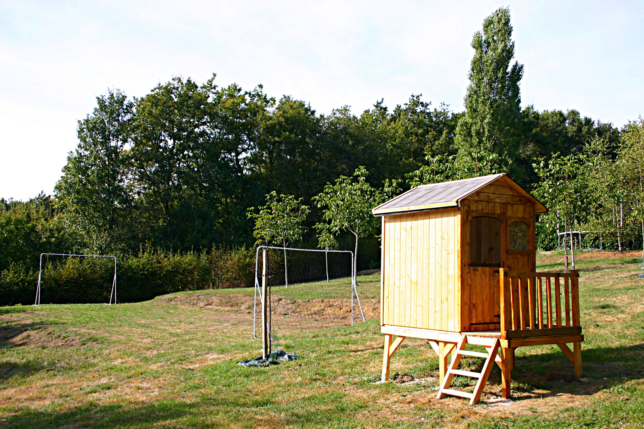 Children's hunt and football field