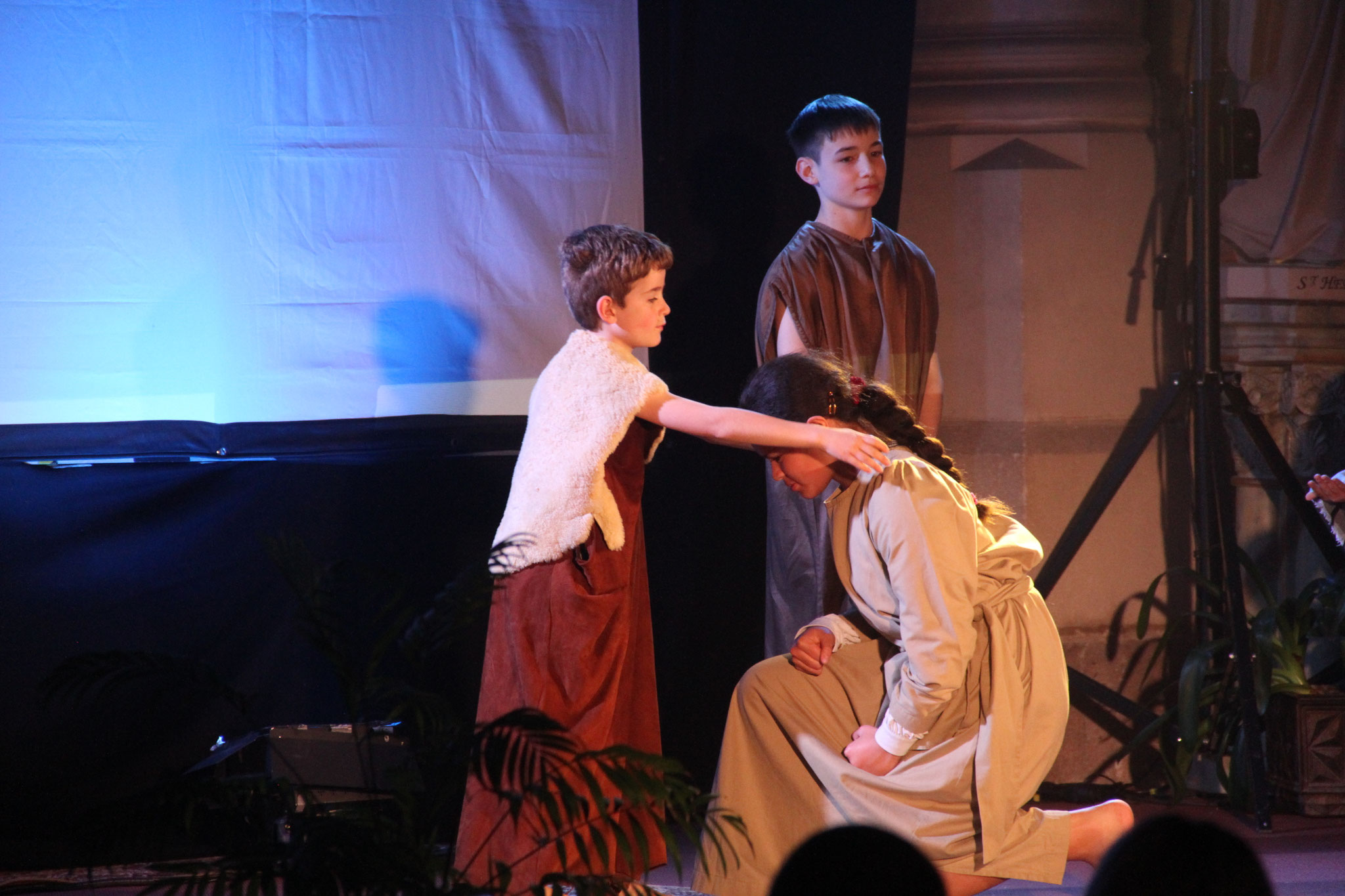 Le baptême de Jésus (c) paroisse Ancenis