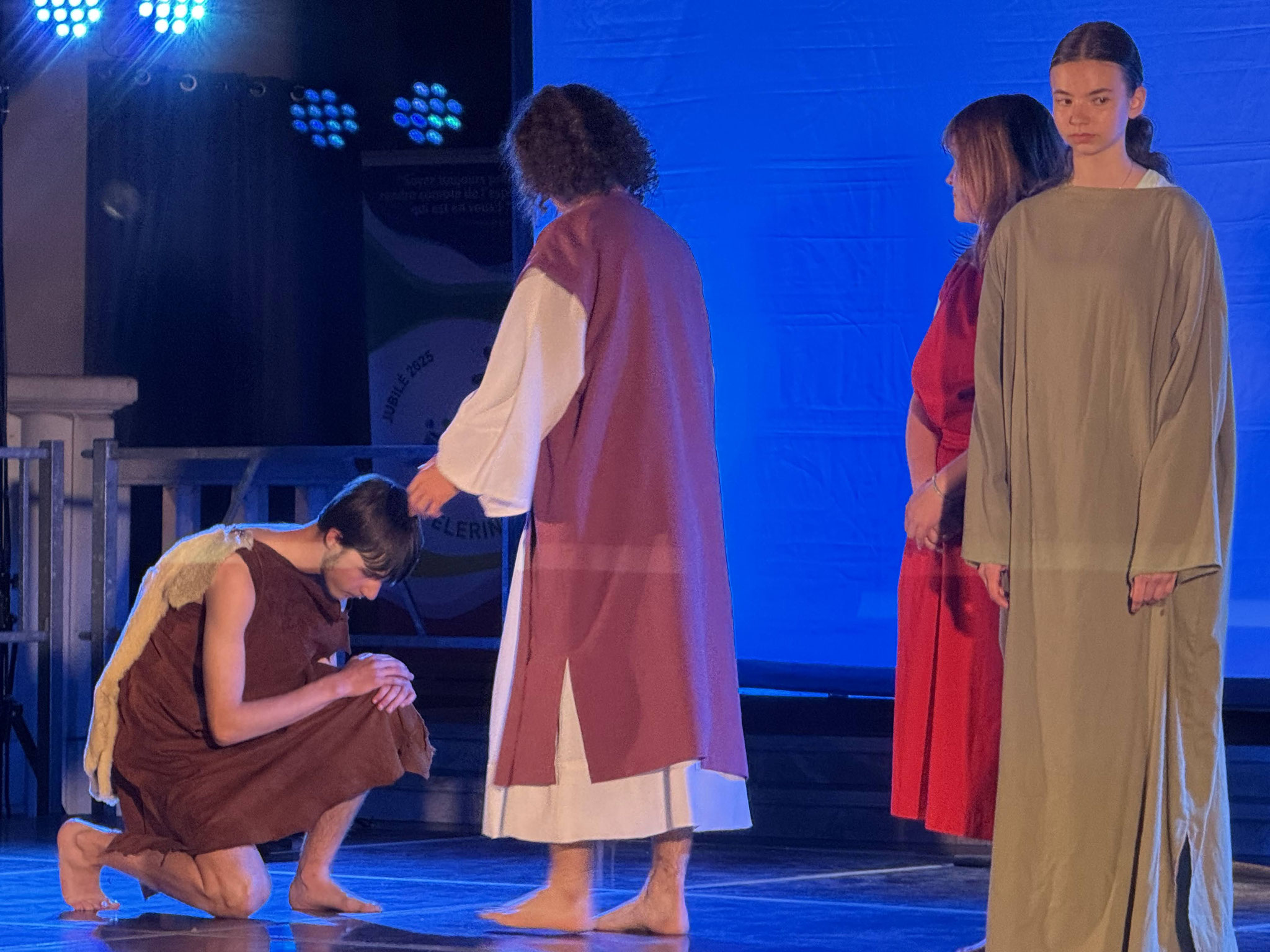Le baptème de Jésus - (c) communauté de paroisses de Saint Joseph