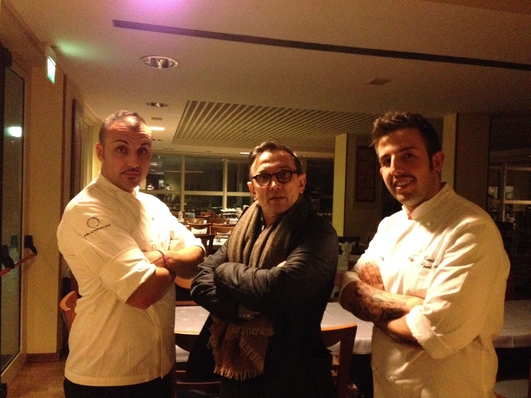 Catering con Bruno Barbieri e Giuseppe Portanova, 2013