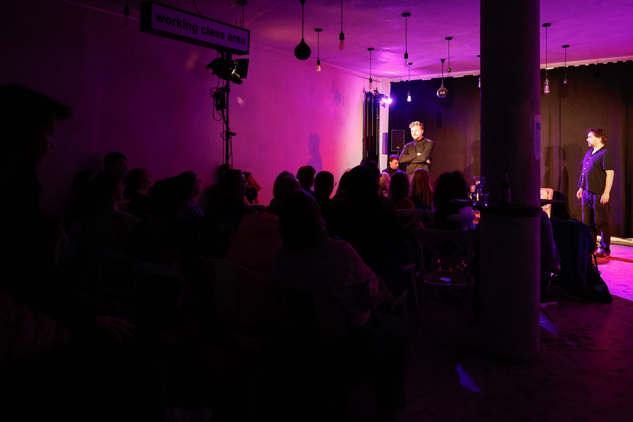 Improtheater mit den Improvisionären im M5, Foto: Antonia Richter