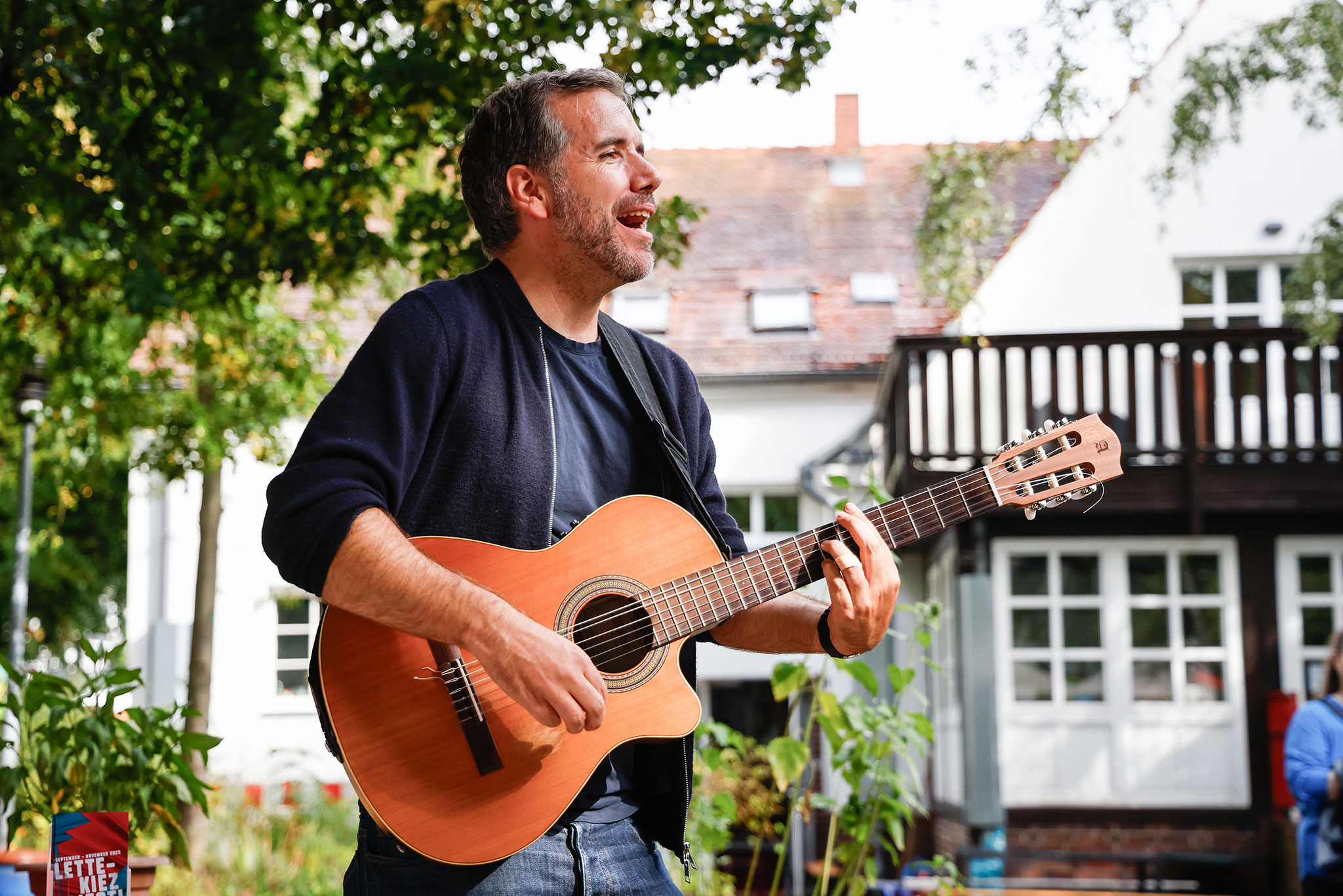 Antoine Villoutreix beim Haus am See, Foto: Antonia Richter