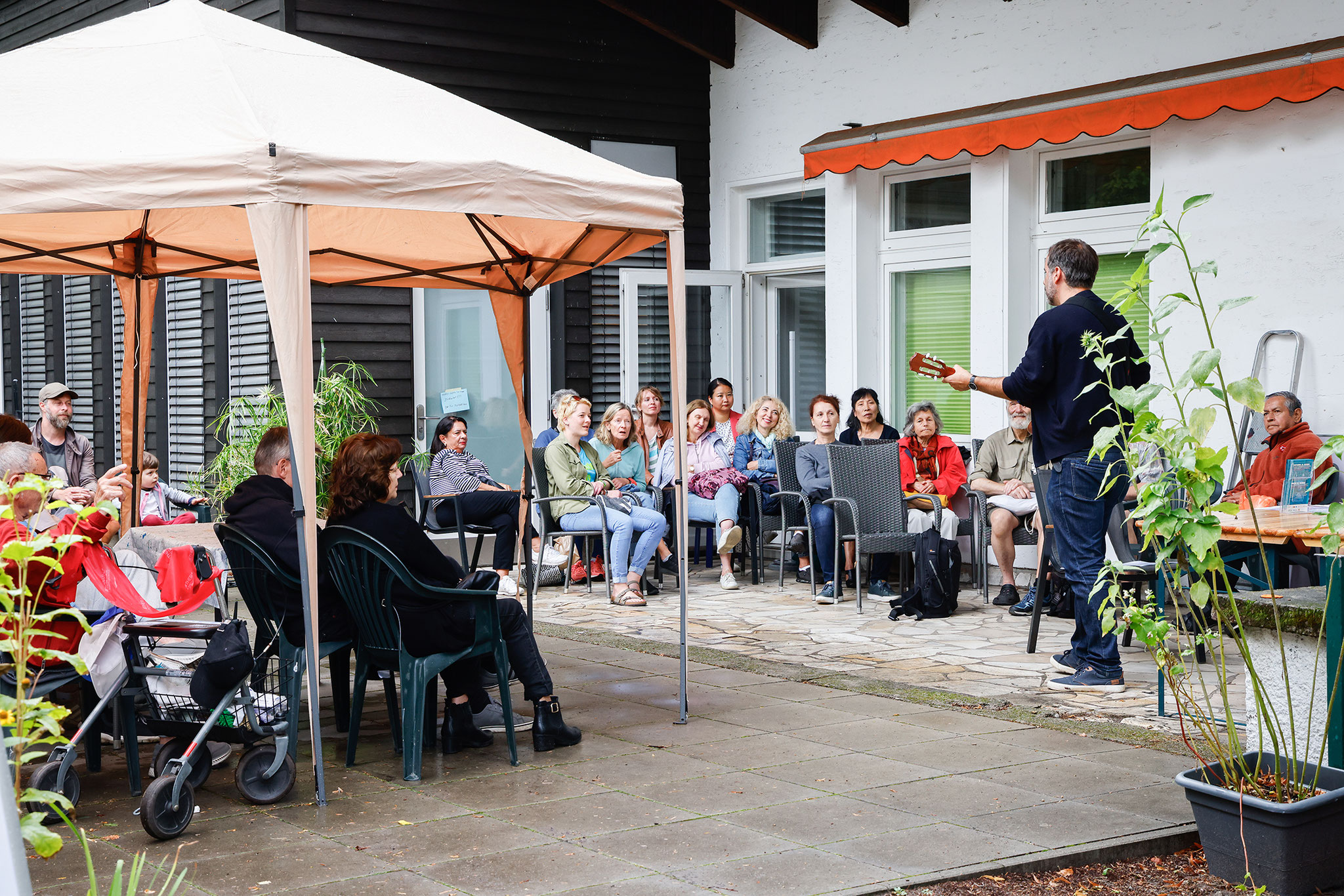 Antoine Villoutreix beim Haus am See, Foto: Antonia Richter