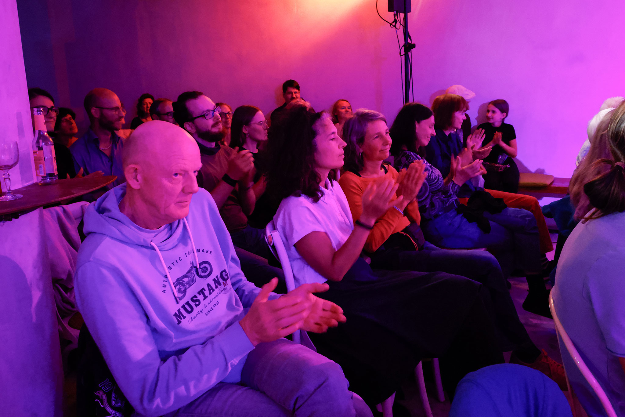 Improtheater mit den Improvisionären im M5, Foto: Antonia Richter