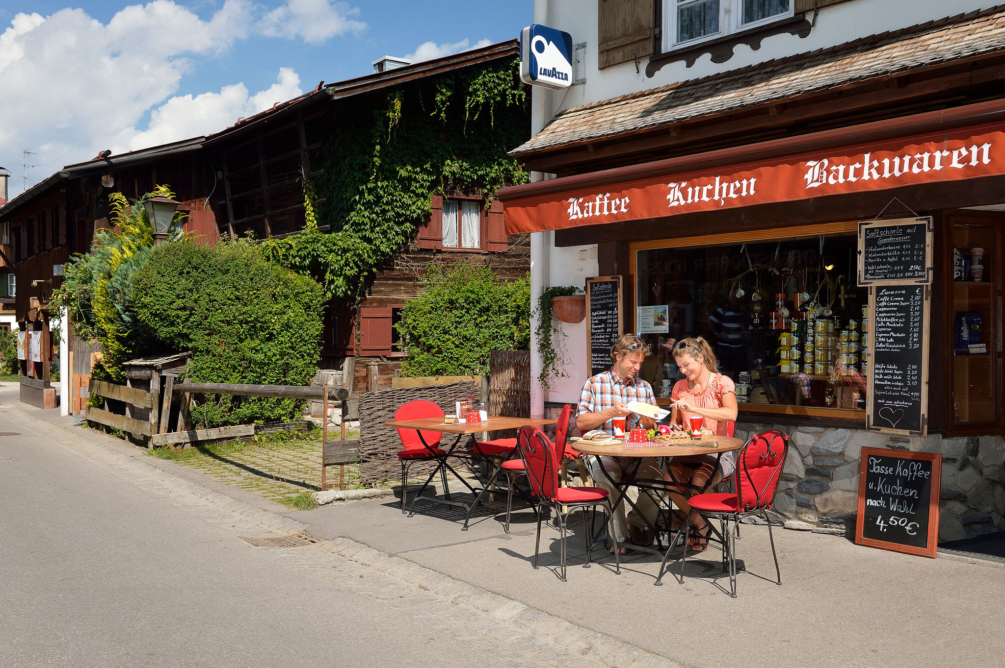 Cafe in der Oststraße, Bildrechte "Tourismus Oberstdorf"
