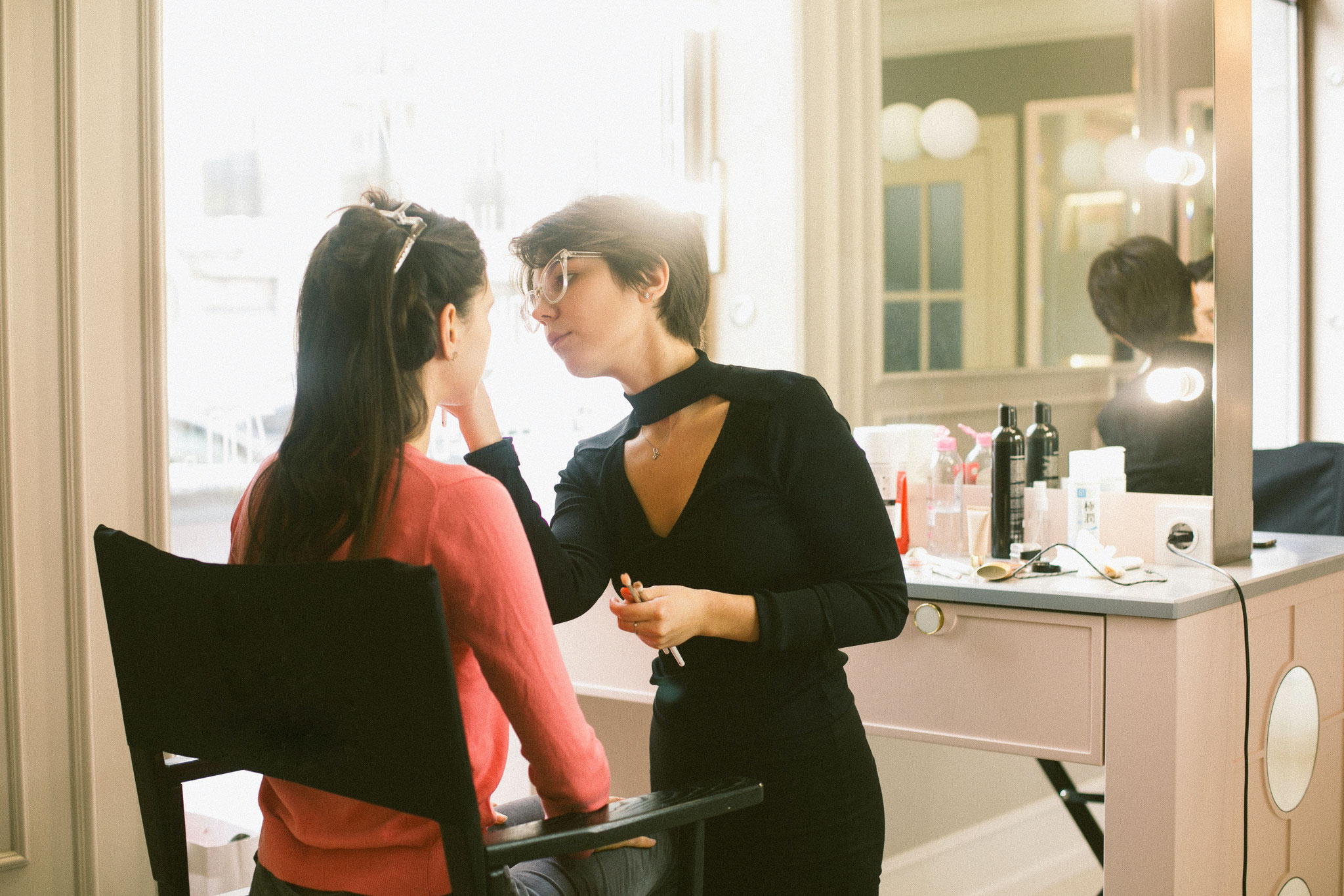 atelier maquillage au bureau pour découvrir des techniques simples et rapides