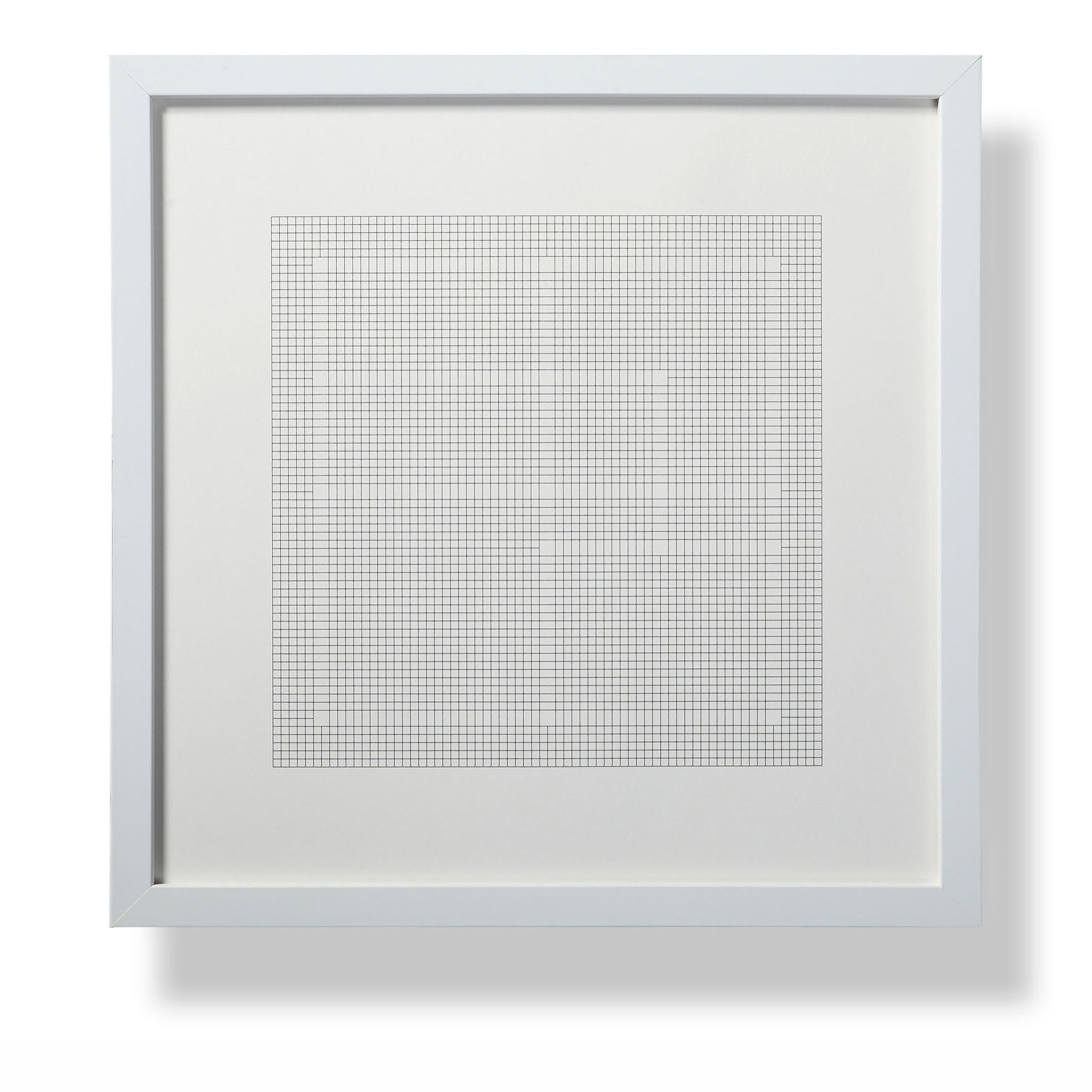 Stramin 06 | 2016 | Tinte auf Papier | 30 x 30 cm