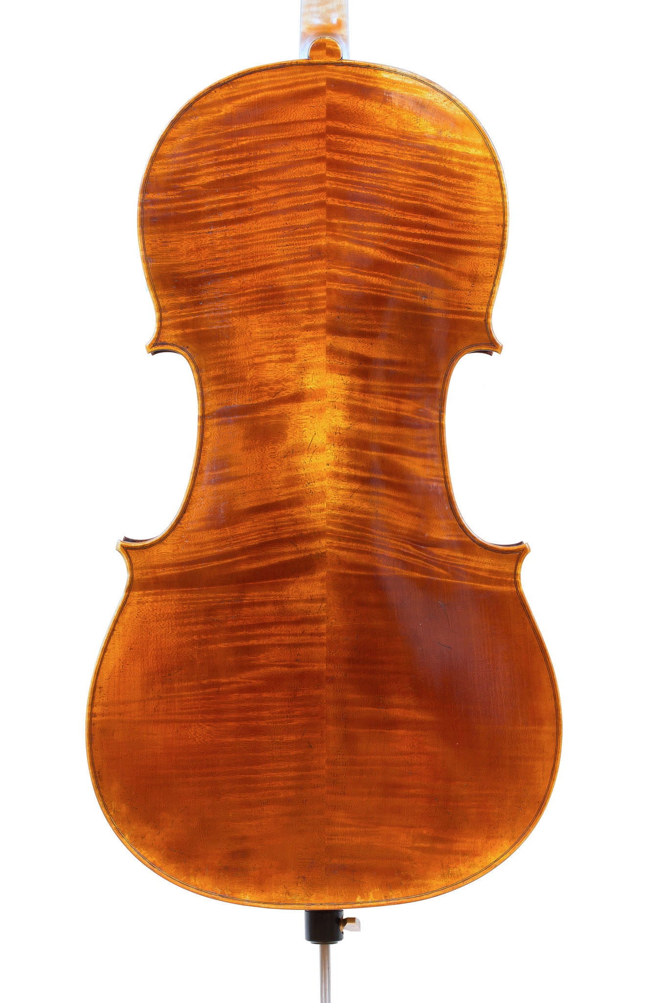 Violoncello after Antonio Stradivari Forma B piccola "ex-Feuermann" (2012/CH), Photo: VDB Photography