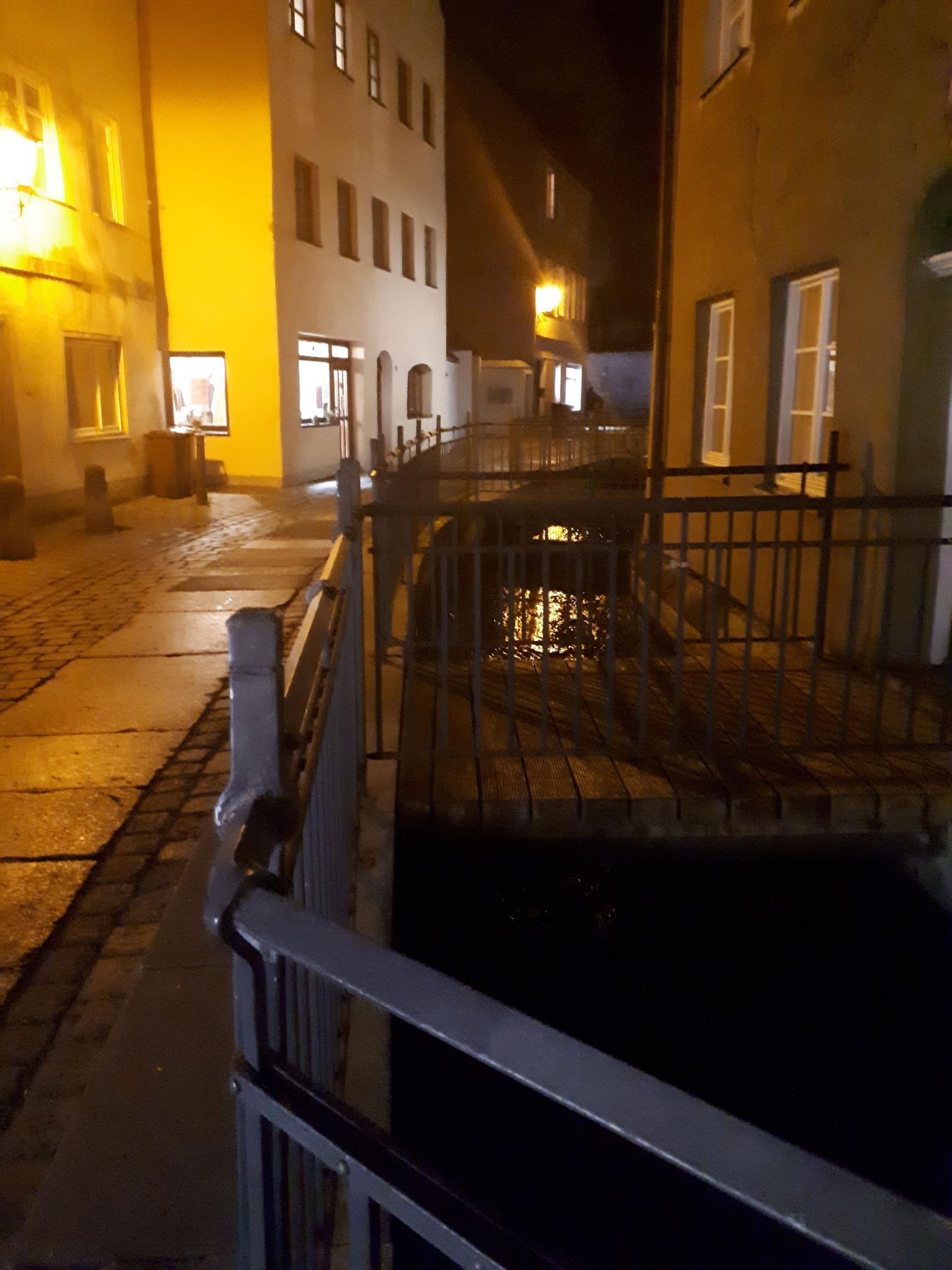 Wasserkanal/Vorderer Lech, Augsburger Altstadt