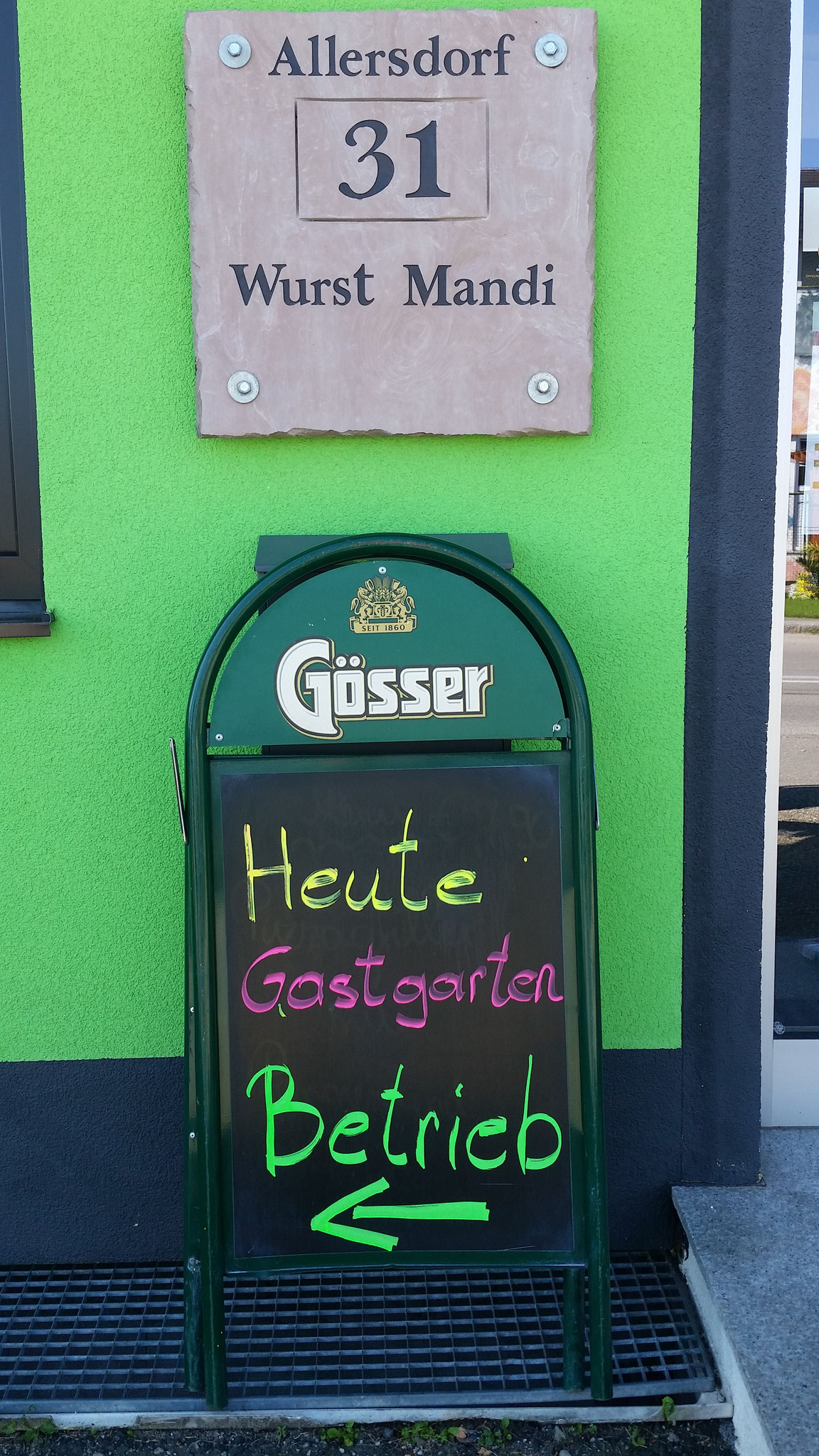 Unser Gastgarten hat geöffnet!