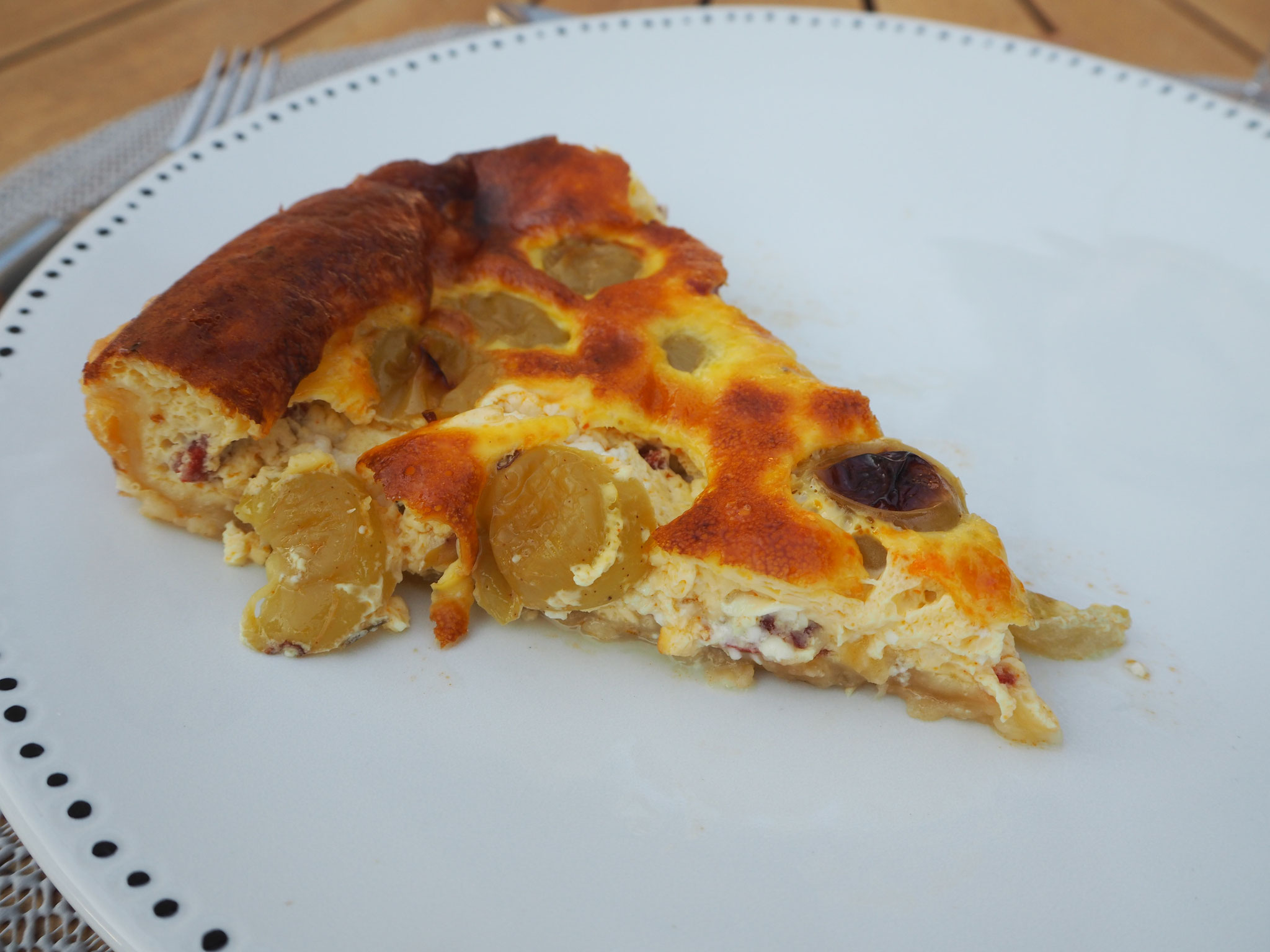 quiche met geitenkaas 