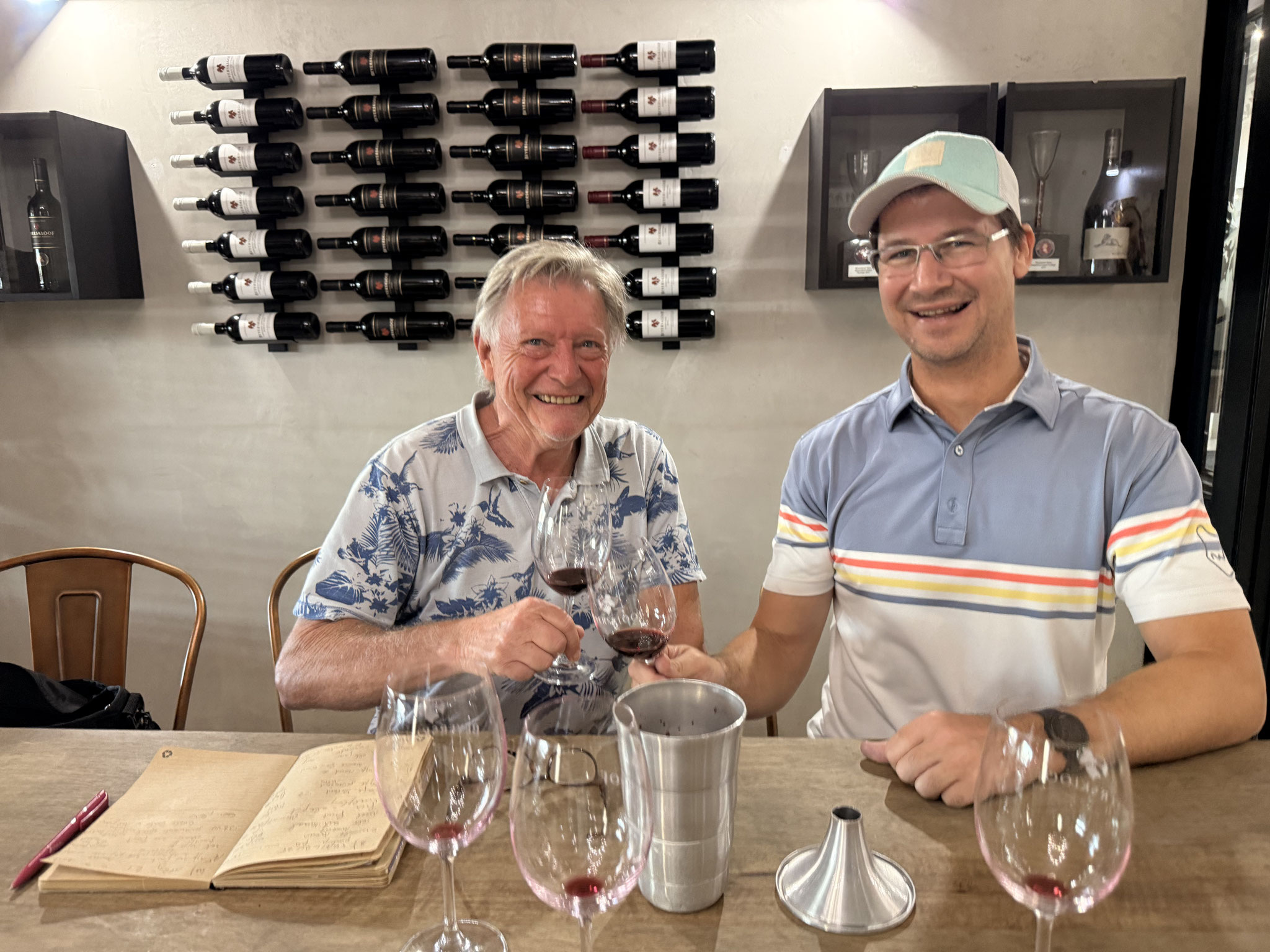 Beyerskloof proeven met Anri Truter, wijnmaker & zoon van.