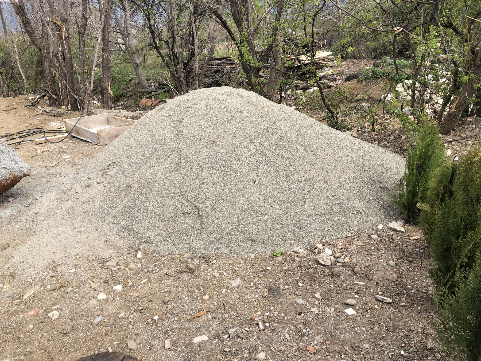 limestone waar de Qvevri mee worden ingesmeerd vooraleer ze in de grond gaan