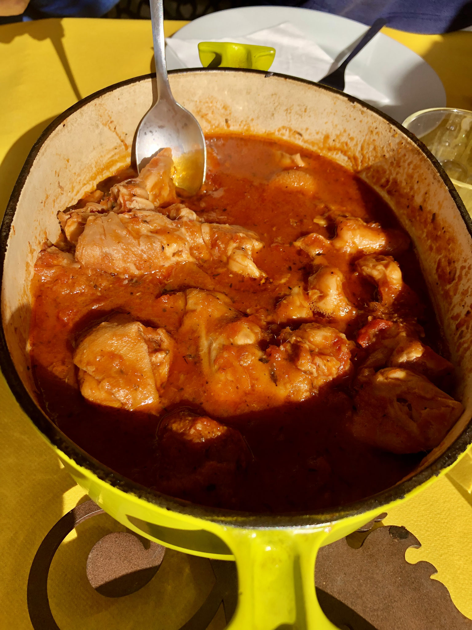 blanquette de pieds d'agneau : streekgerecht