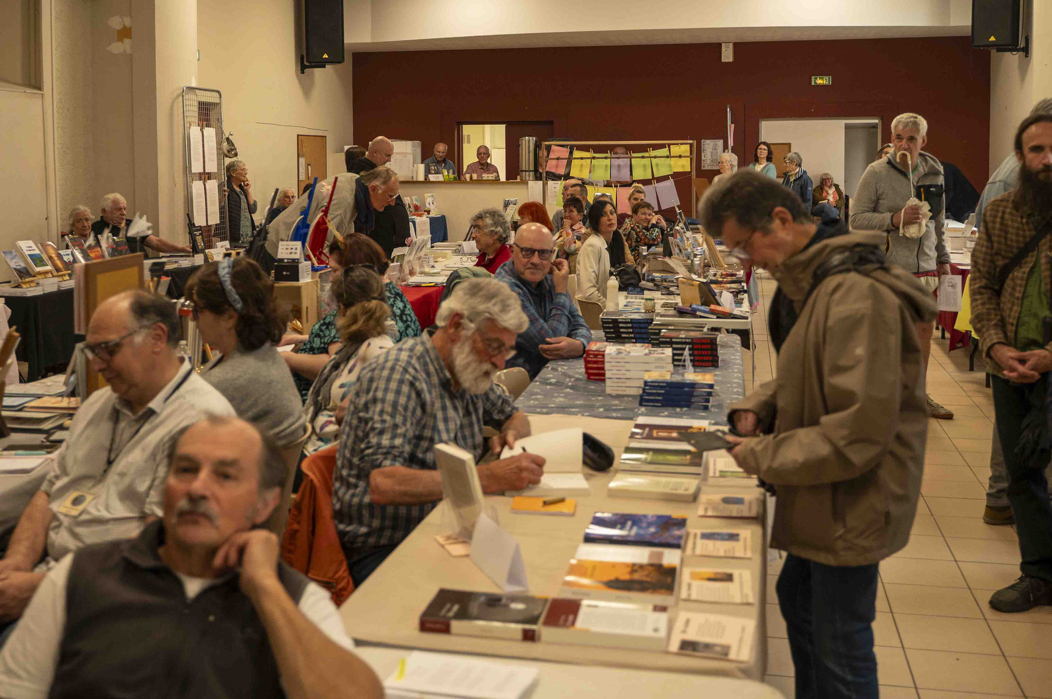 Des stands