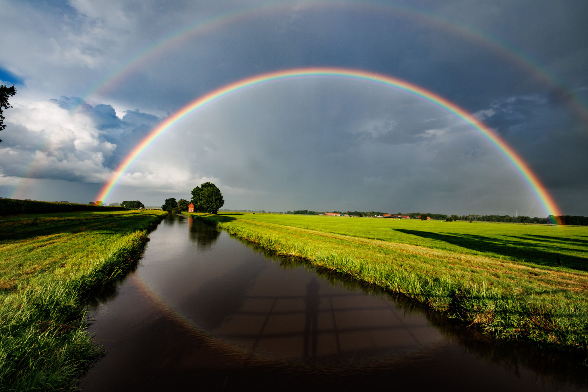 Landschaft mit Selbstportrait, Tammo G-R