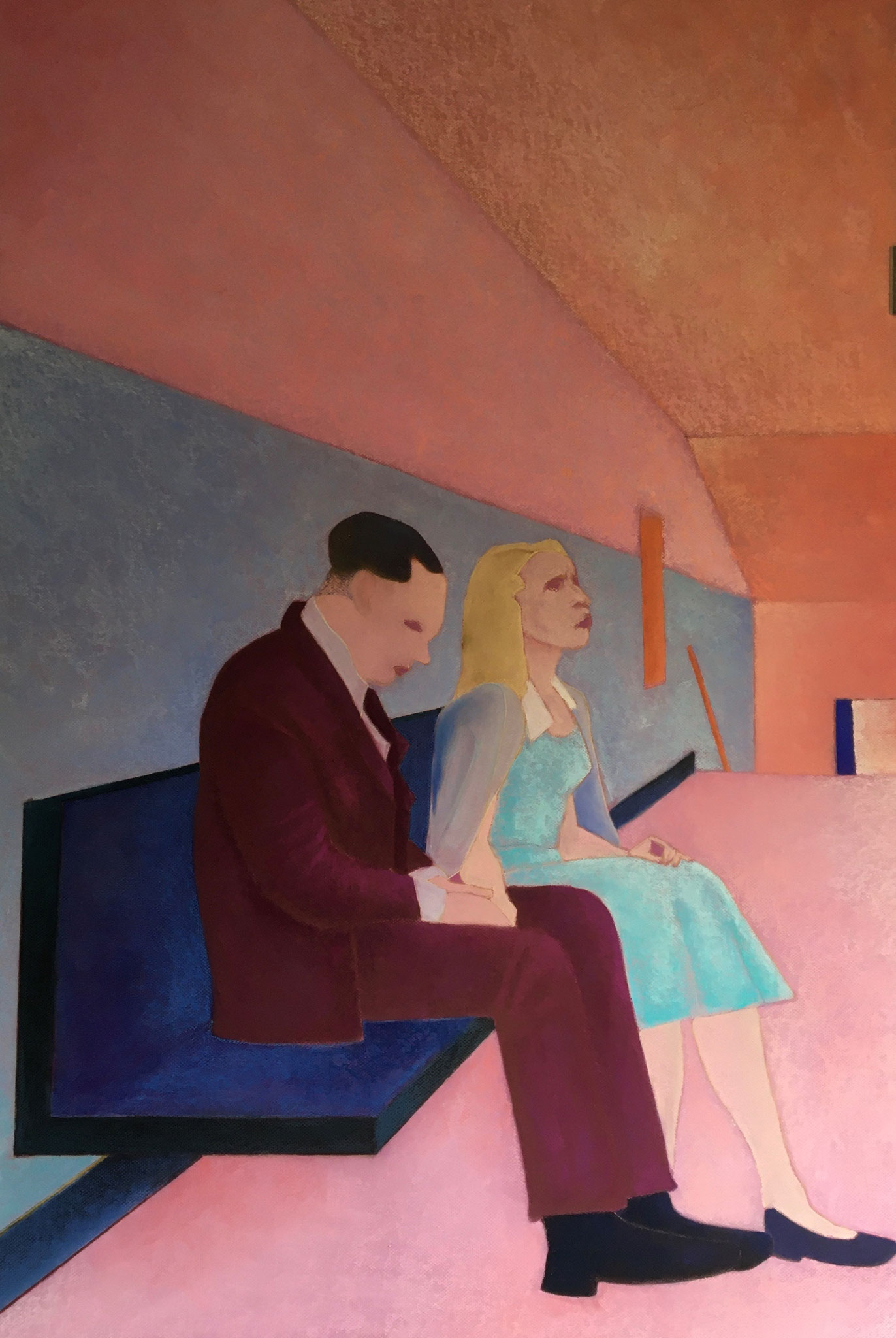 L'attente, 80x120, 3000 €