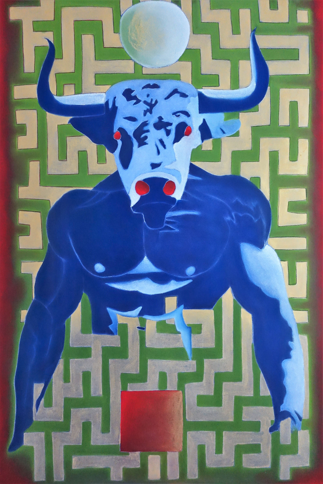 Le Minotaure, 80x120, 3000 €