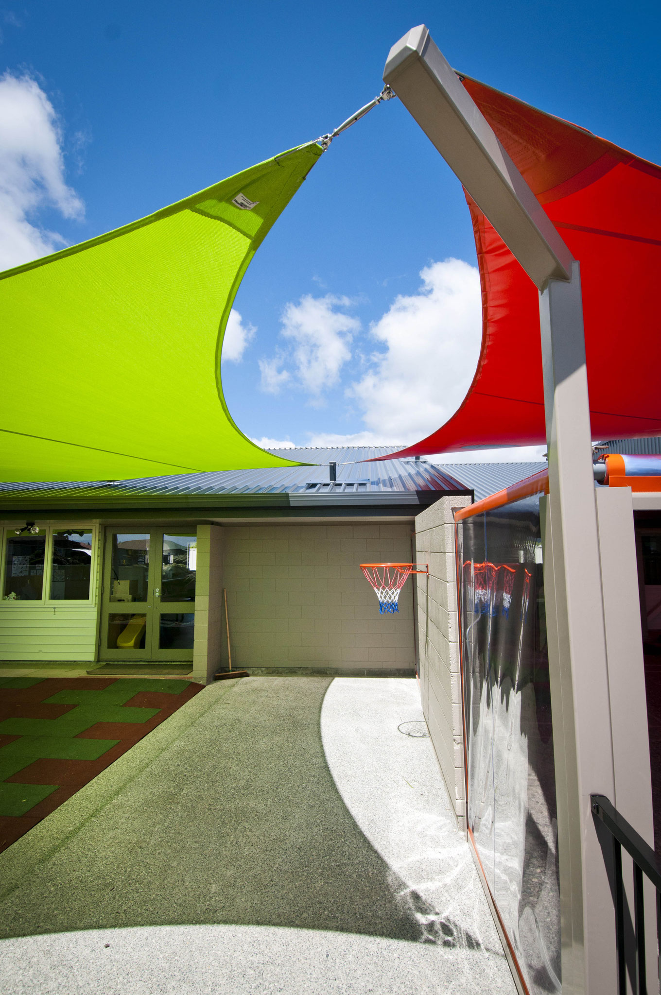 Westport early childhood centre shade