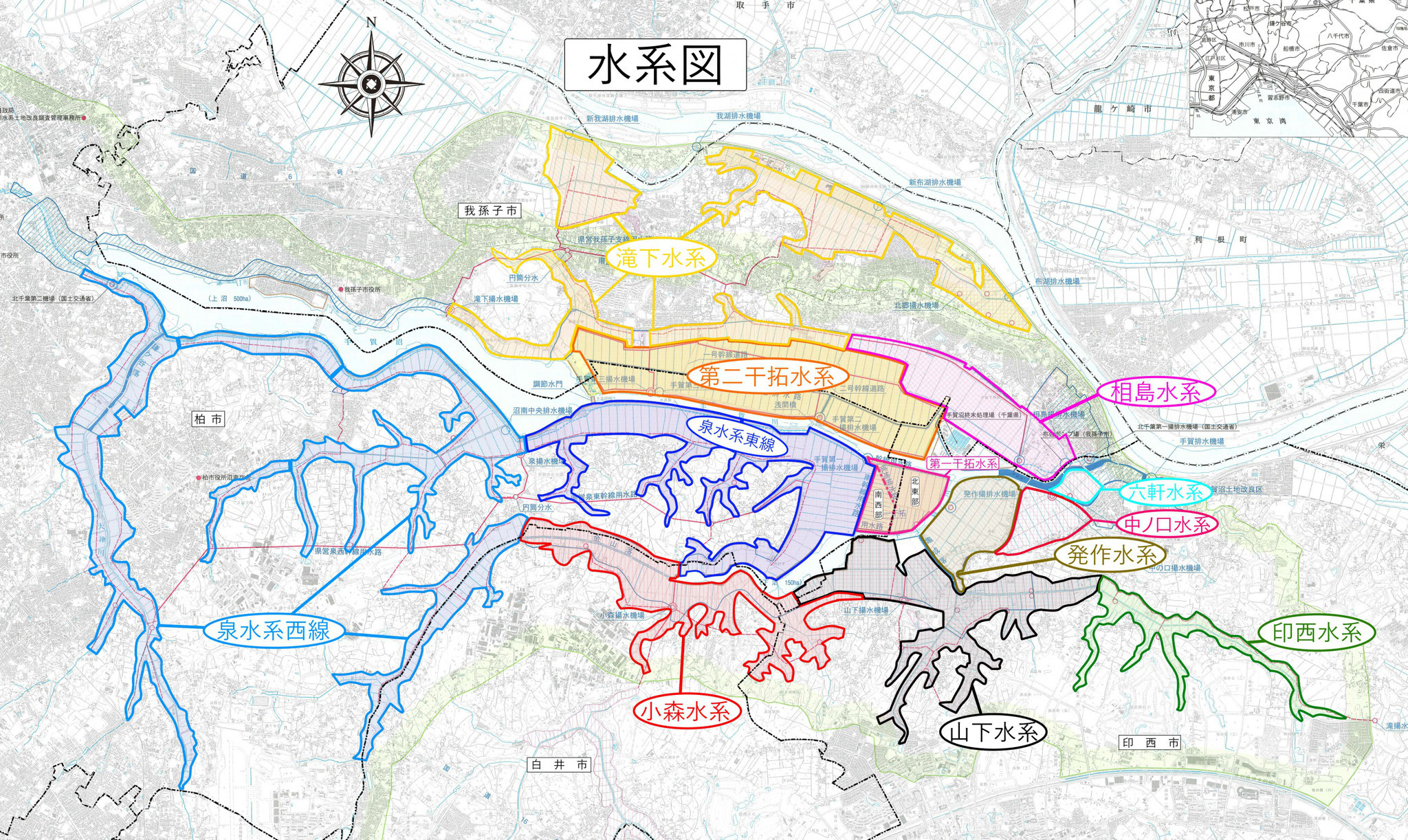 令和6年度 農業用水の通水試験・用水供給について 千葉県手賀沼土地改良区