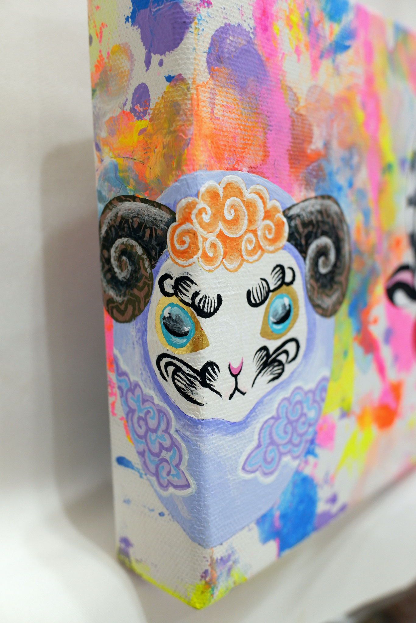 eto sheep, lucky charm　干支だるま　未