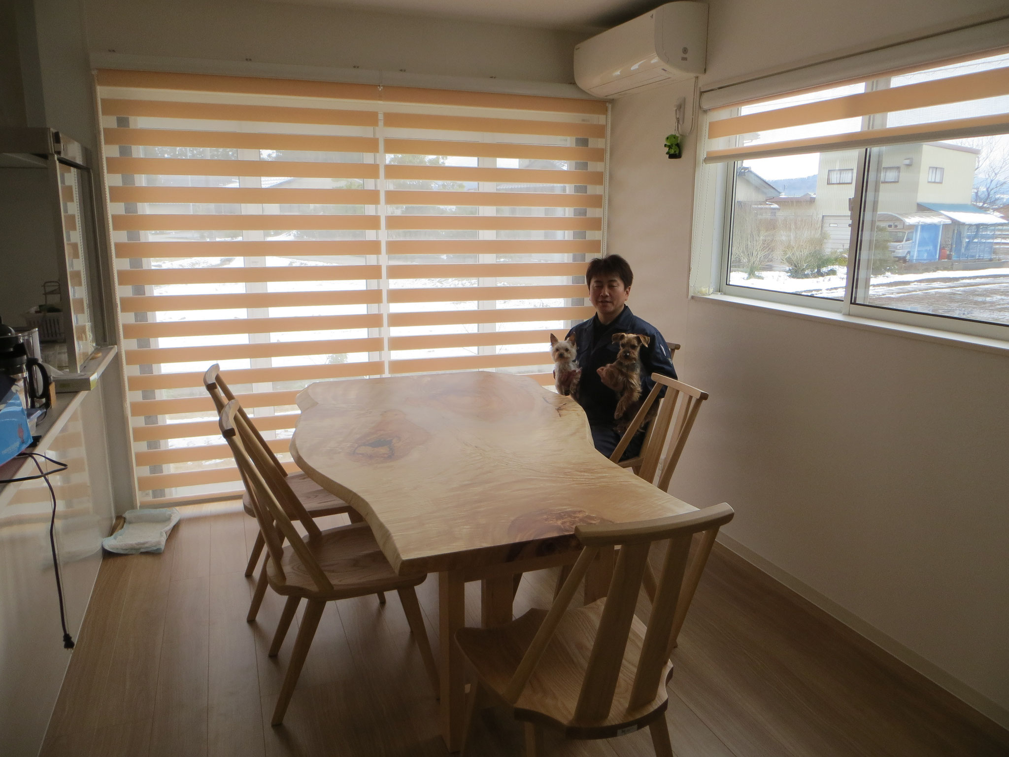 一枚板の無垢テーブル - 飛騨高山 匠の家具 Gallery森の芽ぐみ 一枚板の無垢テーブル - 飛騨高山 匠の家具 Gallery森の芽ぐみ