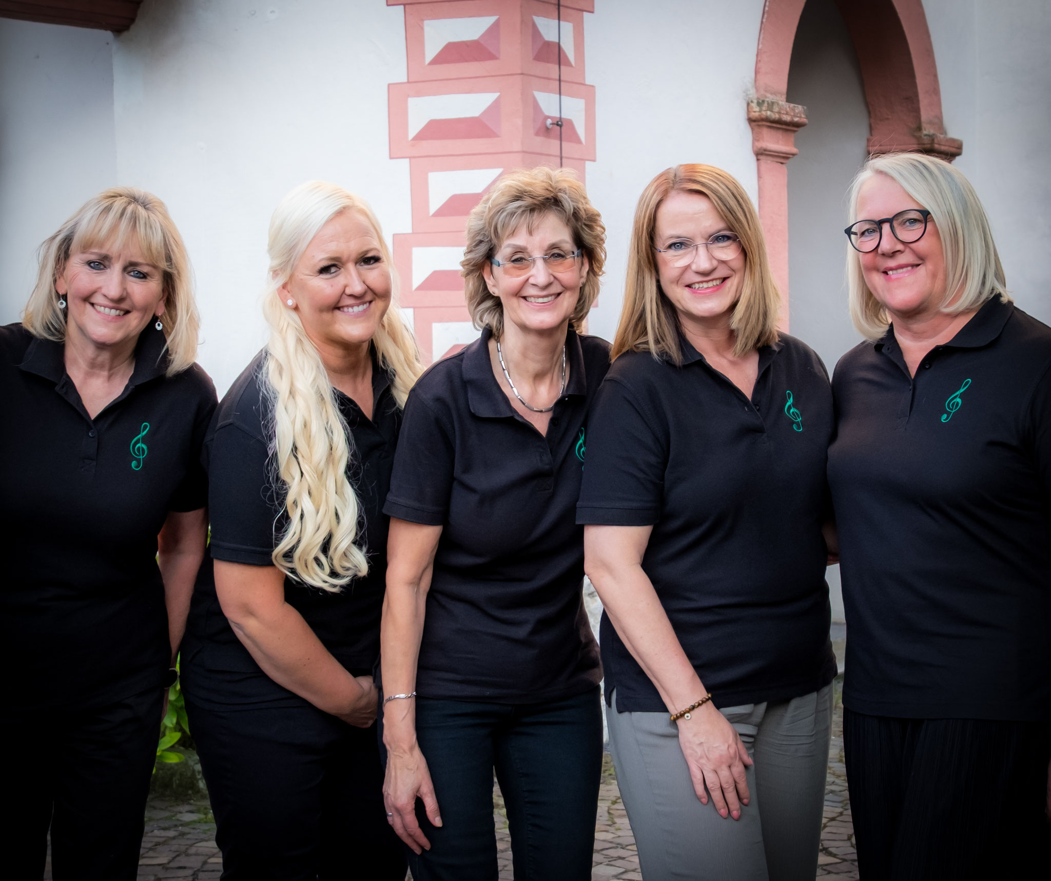 Alter und neuer Vorstand von links nach rechts: Christiane Weiand, Annabelle Müller-Götsch, Annedorle Meutsch, Antje Gerhardt, Petra Schönewolf