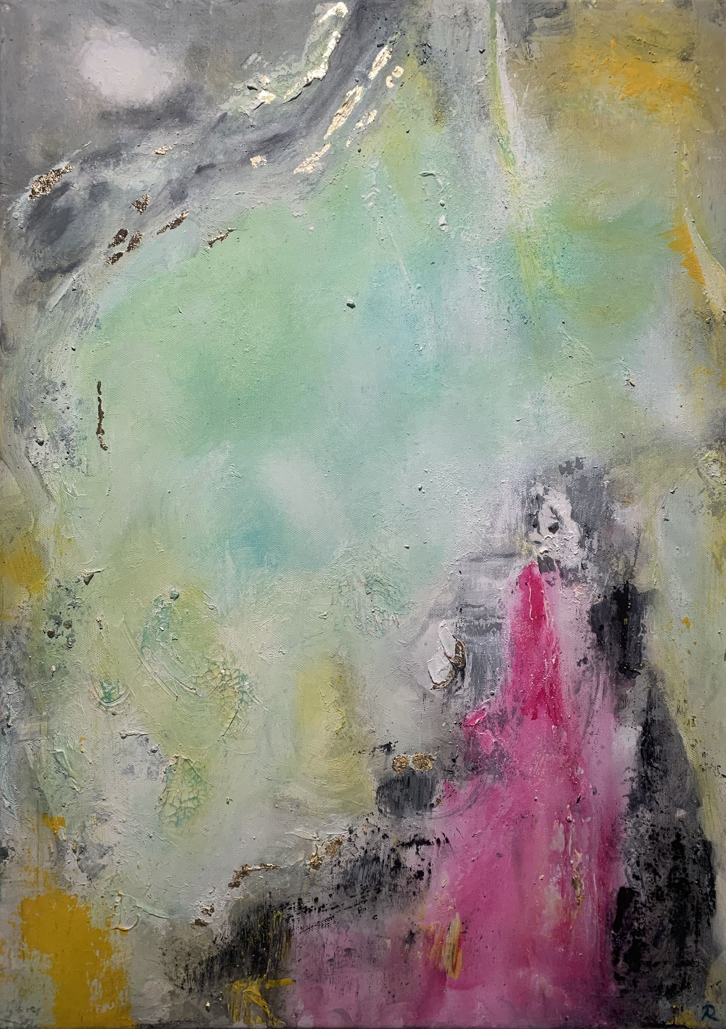 "Truly" 70 x 50 cm ,sold