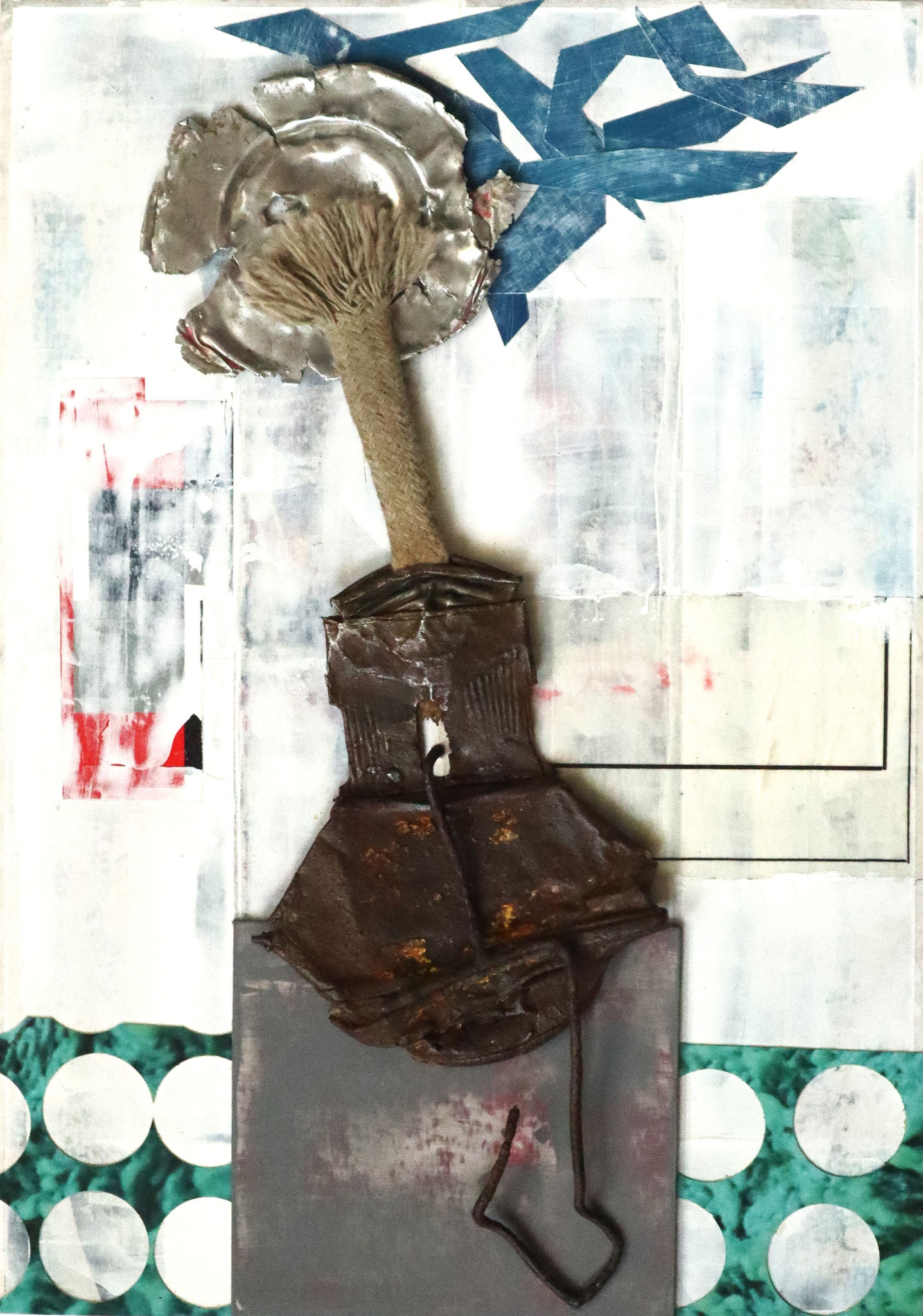 Günter Schöttner, Parade III, 2025, Assemblage
