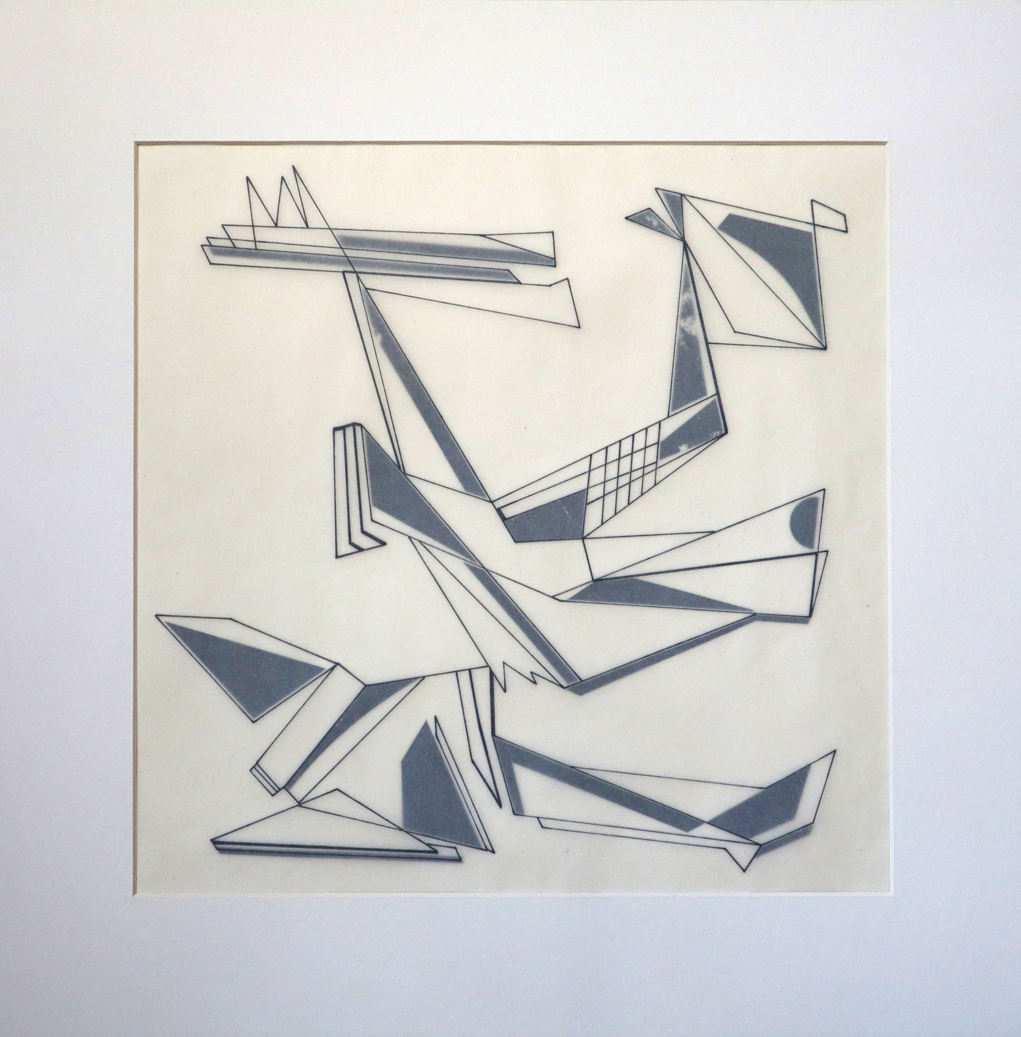 Günter Schöttner, Forum I,2, 2025, Collage