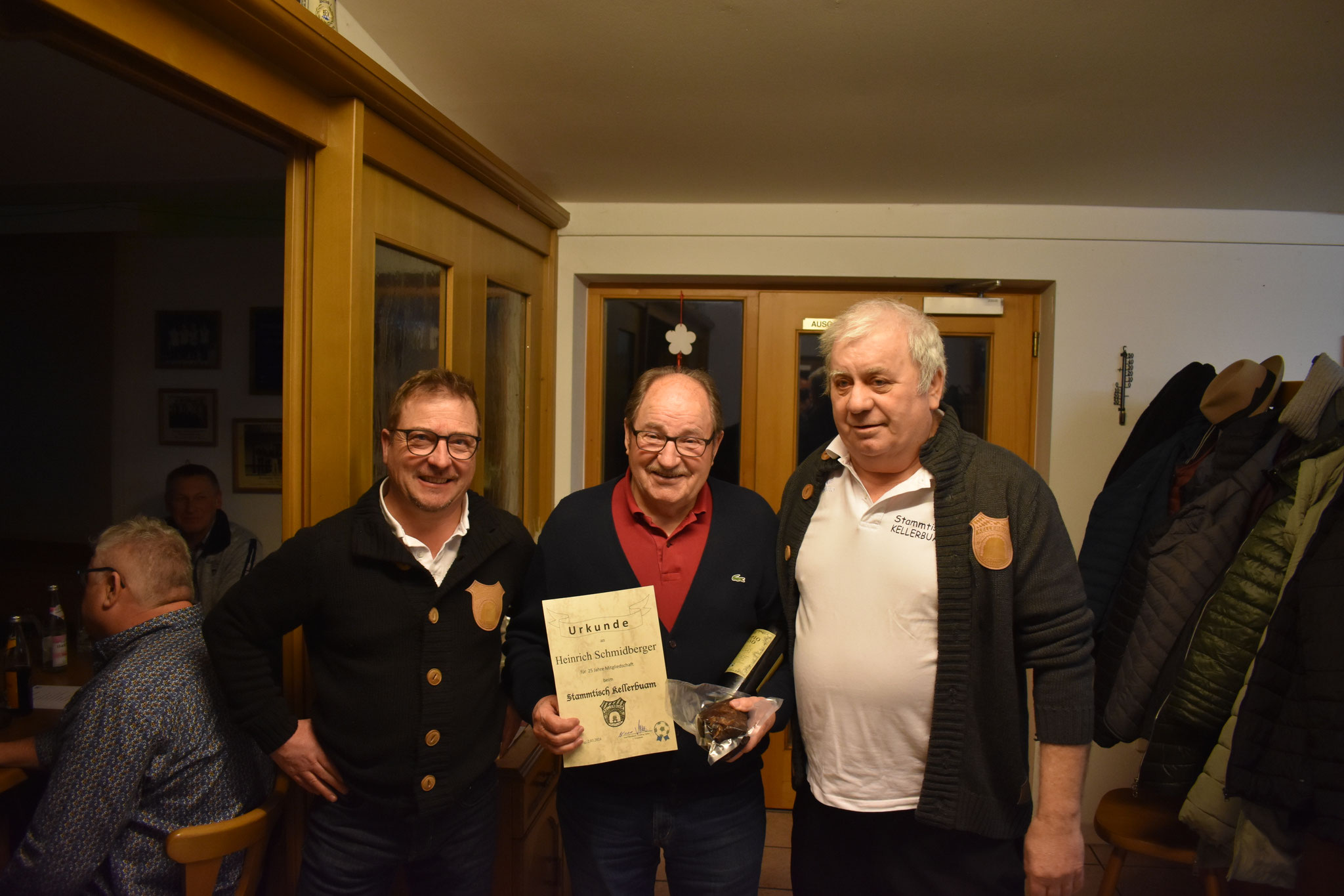 25 Jahre Mitgliedschaft