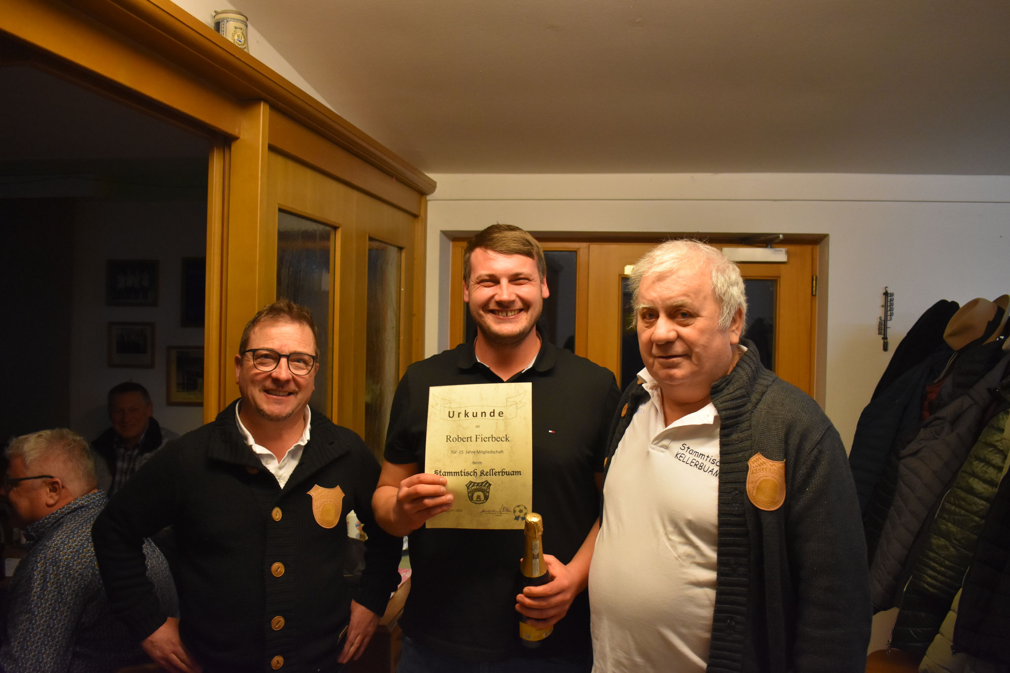 15 Jahre Mitgliedschaft