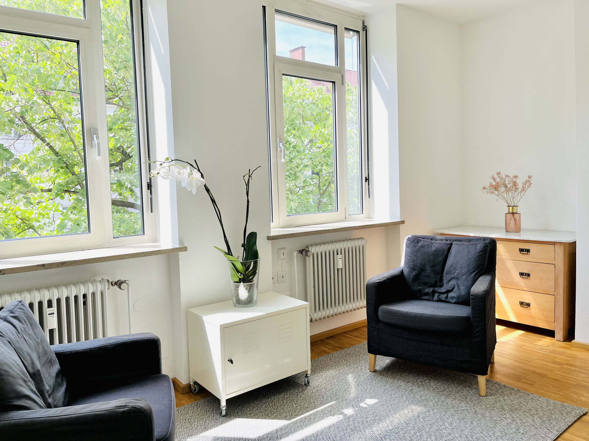 Blick in den Coachingraum