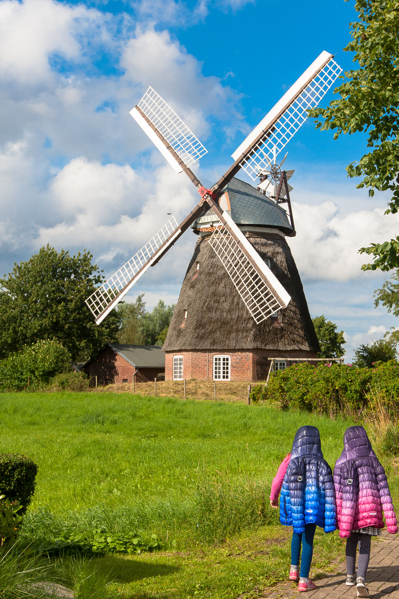 Windmühle in der Umgebung