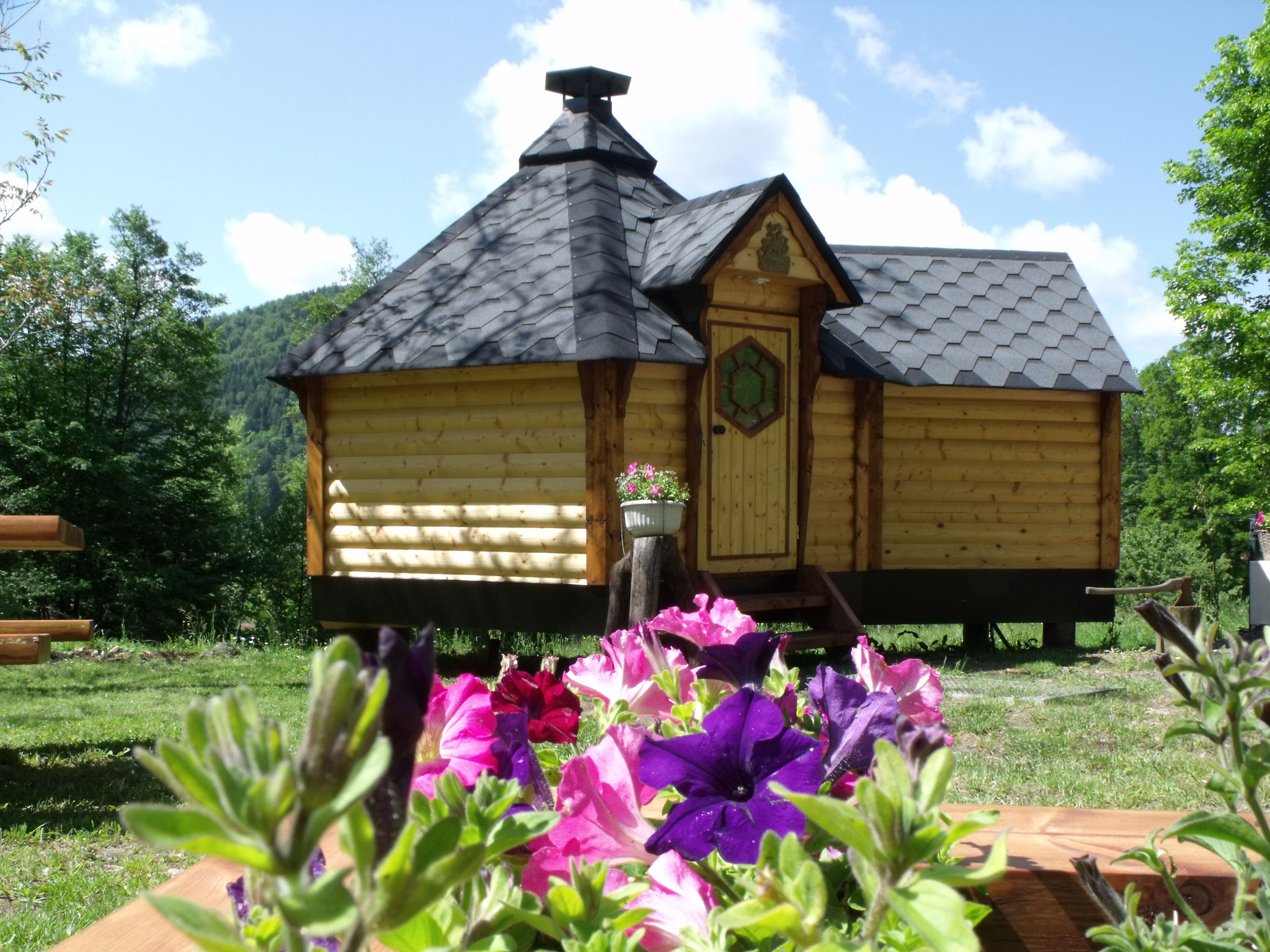 Cabane Kota Grill-domaine du Châtelet-Ferdrupt-Vosges