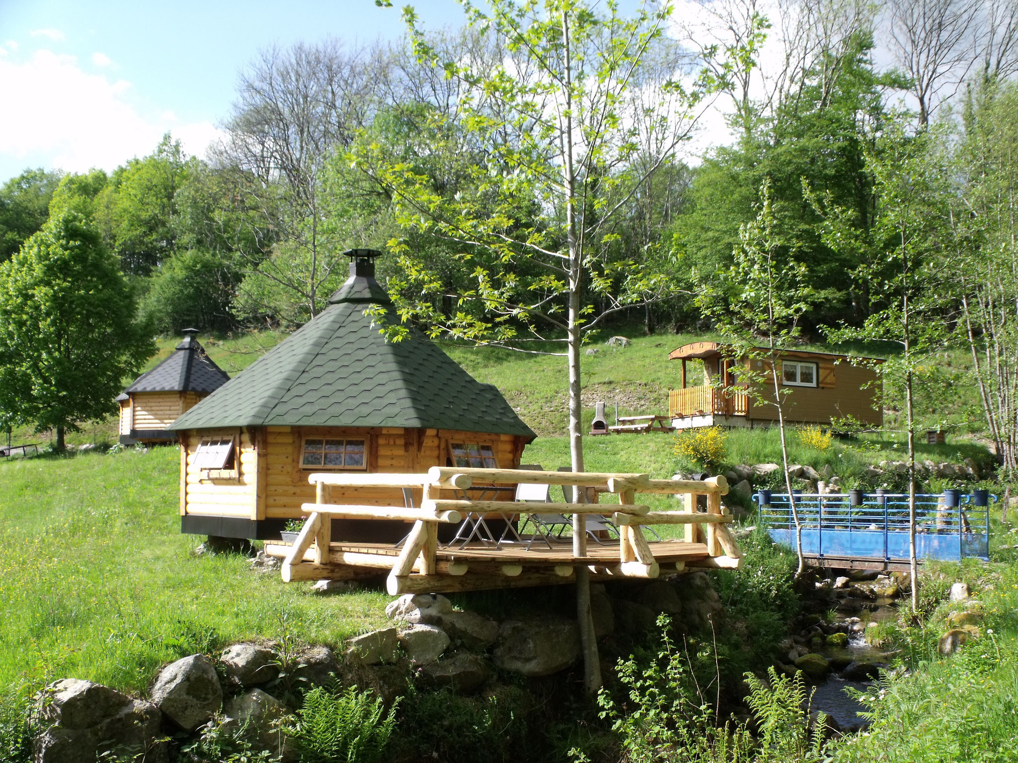 Le Cabane Kota domaine du Châtelet Ferdrupt Vosges
